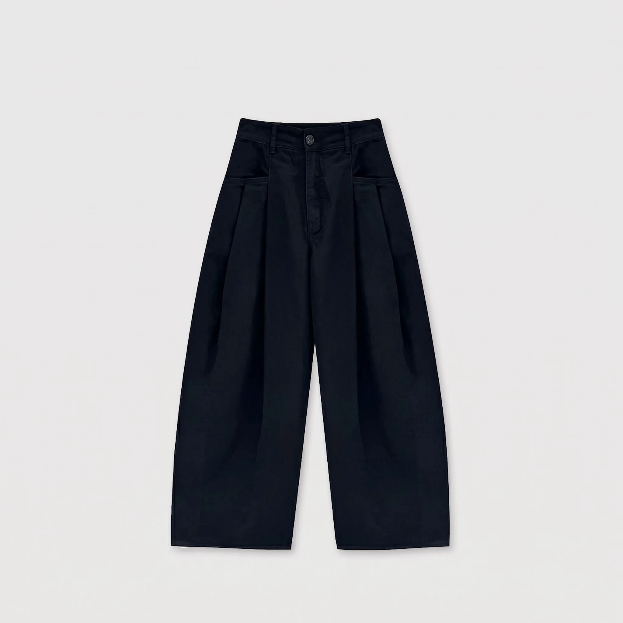 Washed Pleated Trousers - Image 6