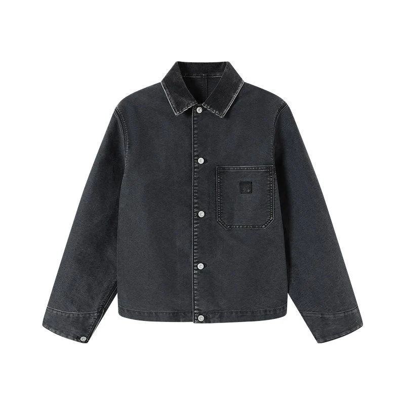 Washed Snap Jacket - Image 5