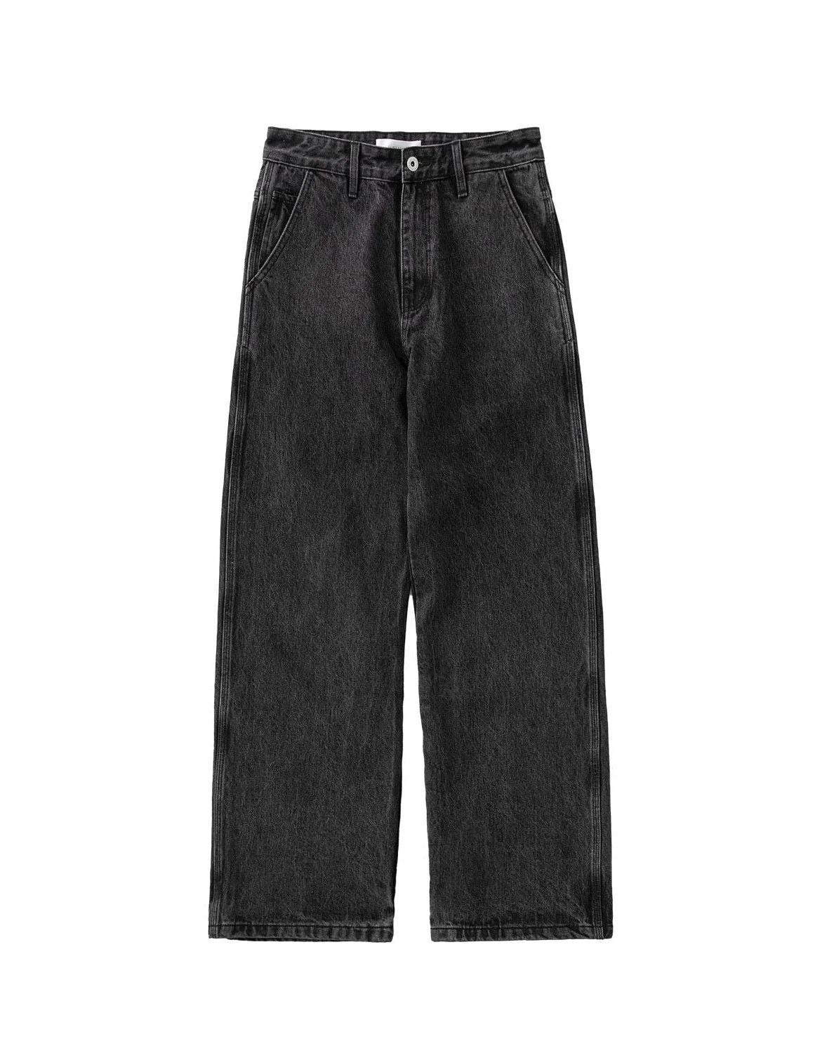 Washed Wide Jeans - Image 5