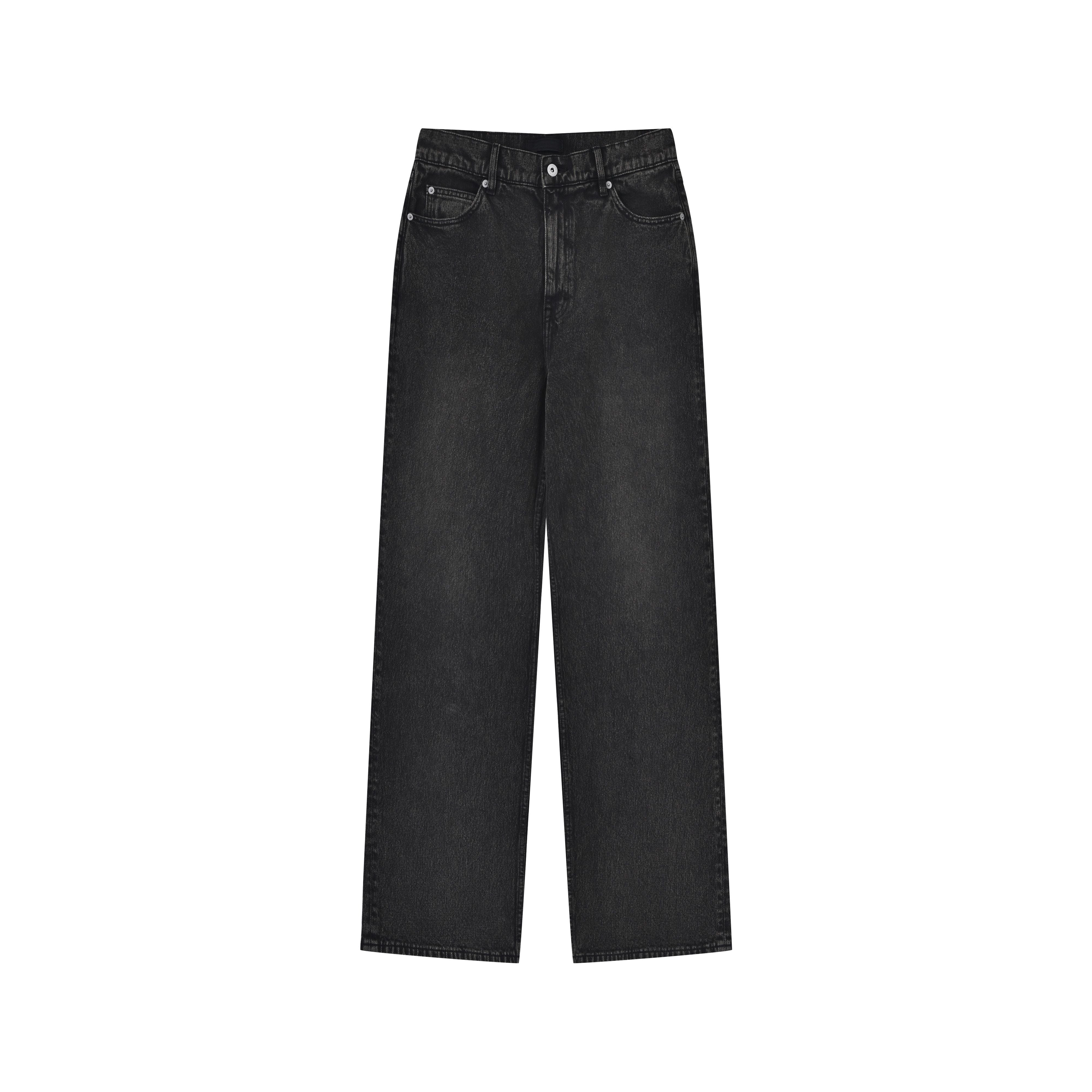 Washed Wide-Leg Jeans - Image 6