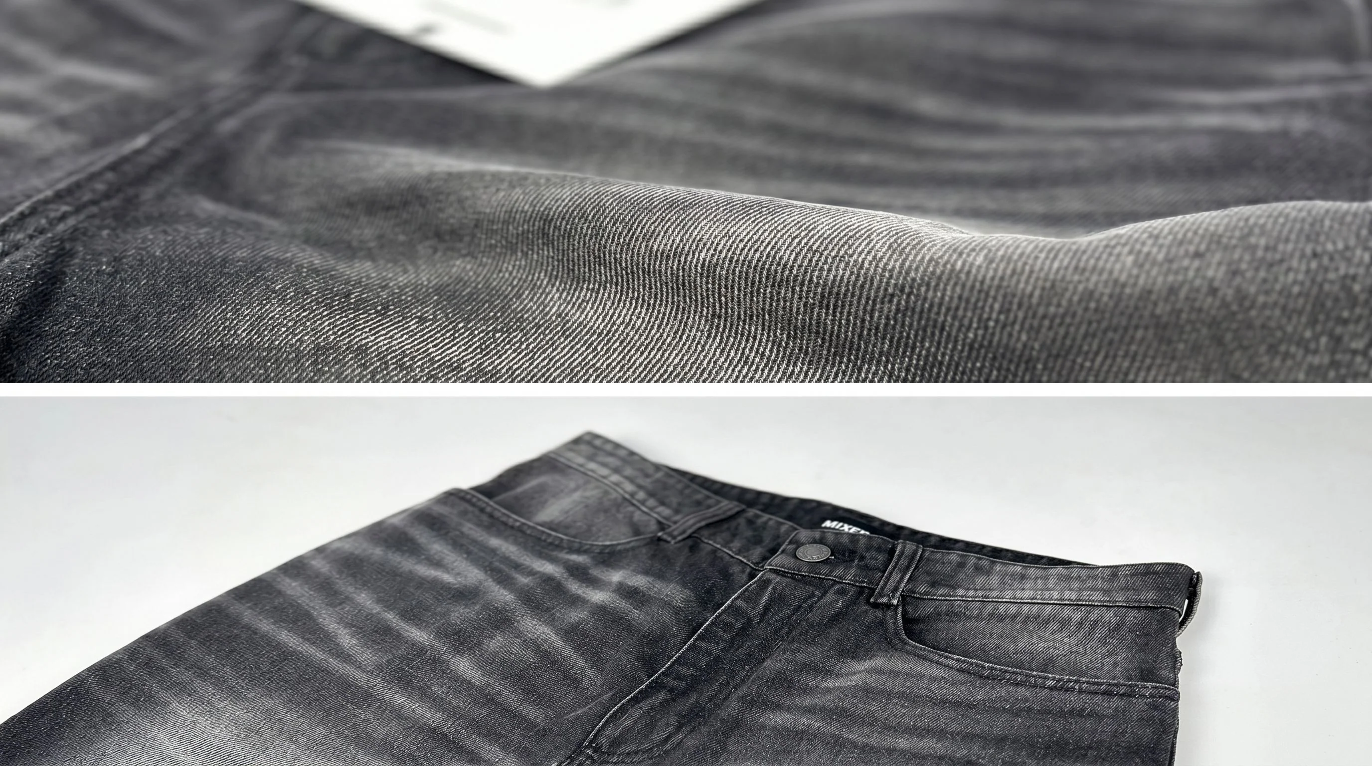 Washed Wide-Leg Jeans - Image 5