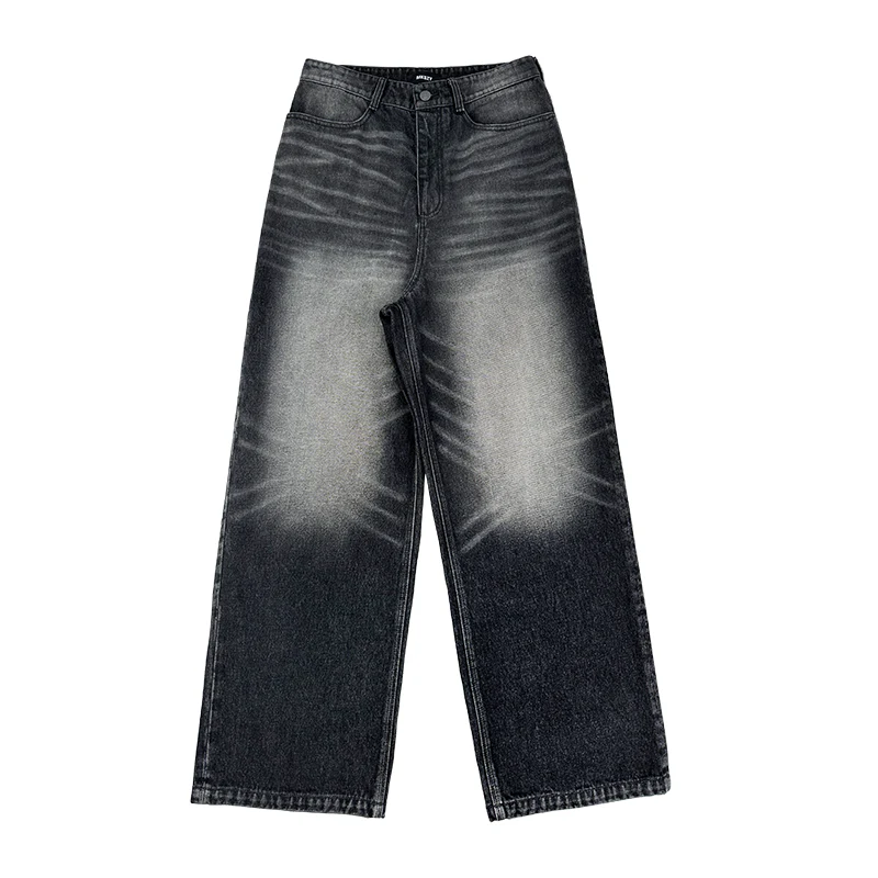 Washed Wide-Leg Jeans - Image 6