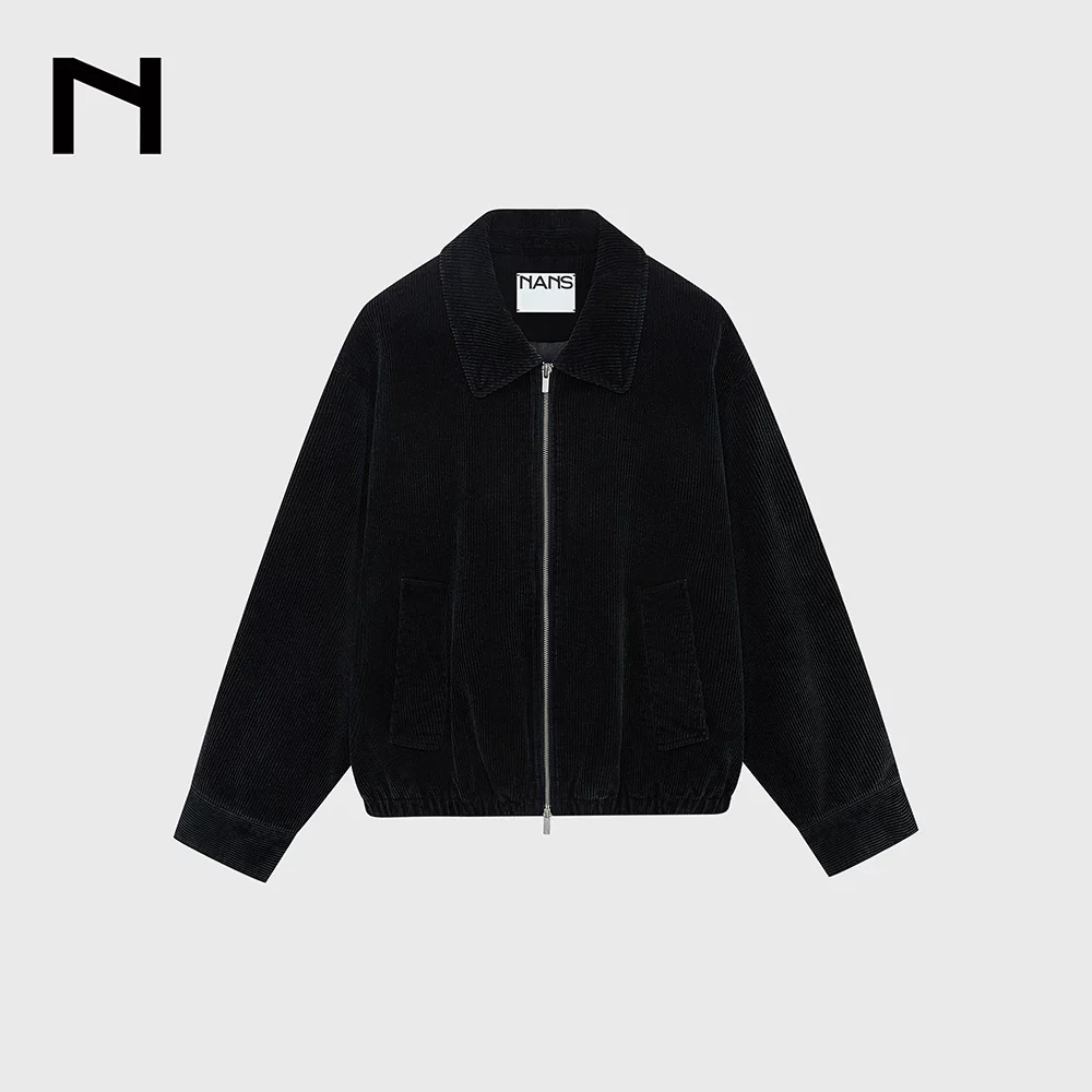 Washed Wide-Wale Corduroy Zip Jacket - Image 7