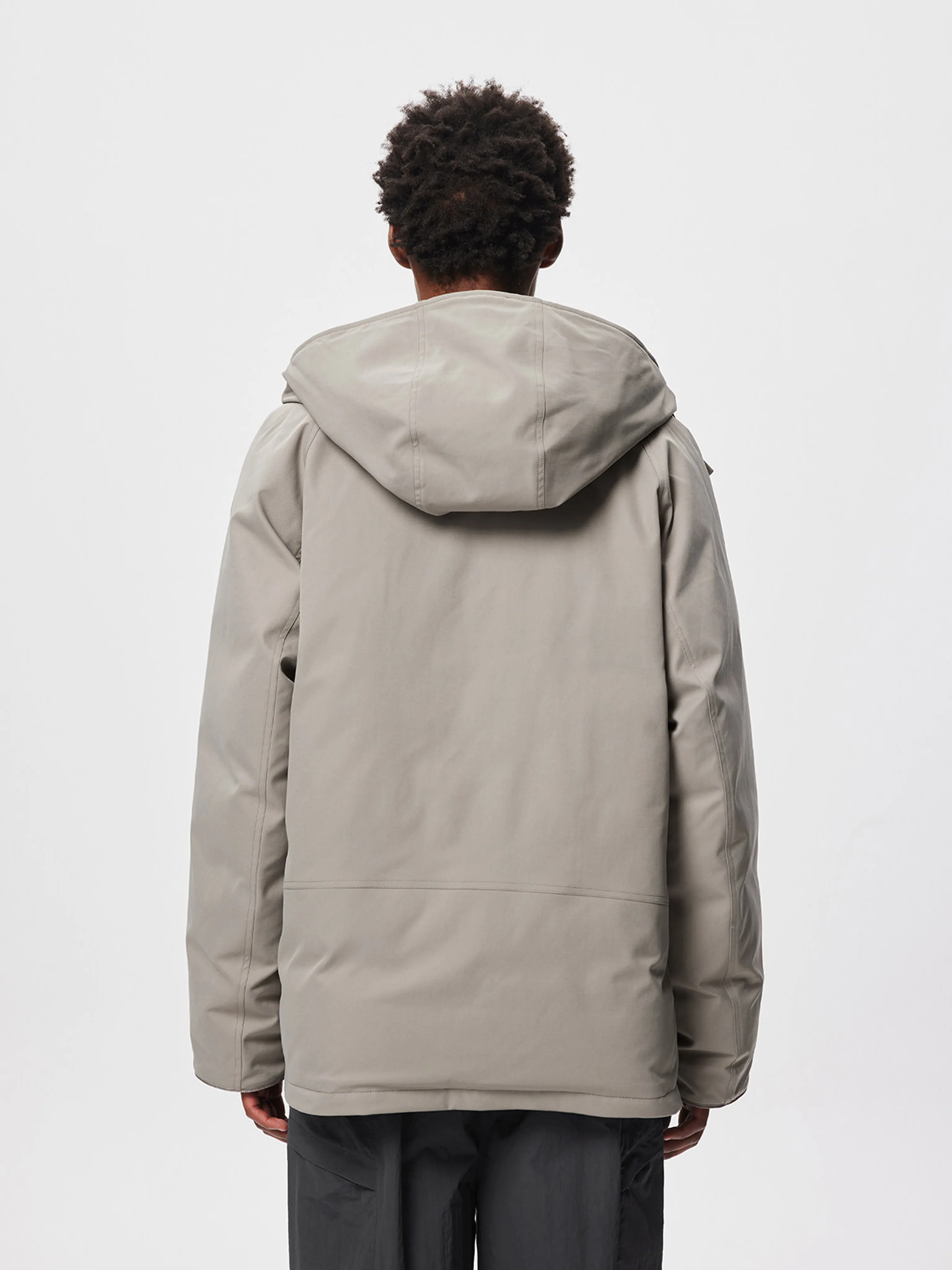 Water-Repellent Hooded Down Parka - Image 5
