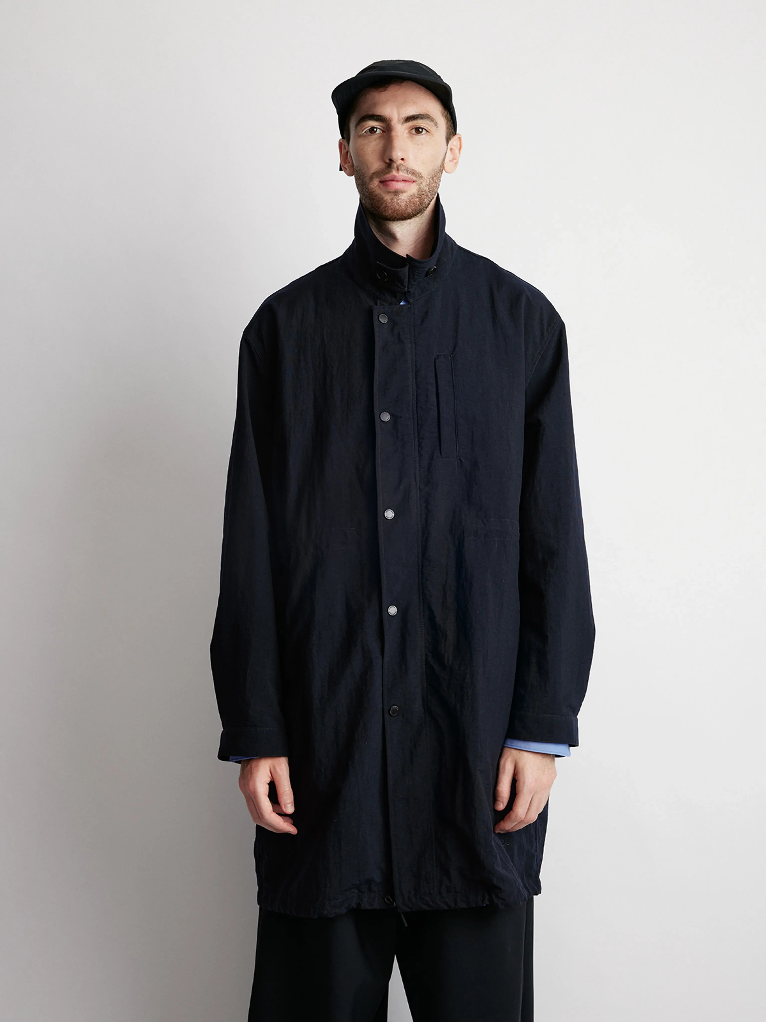 Water-Repellent Nylon Fishtail Coat - Image 3