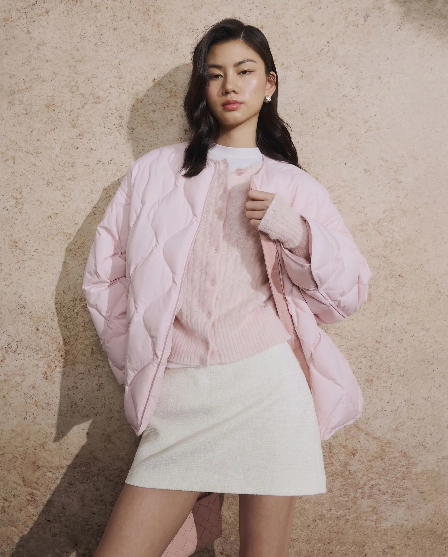 Wave-Quilt Puffer Jacket - Image 4