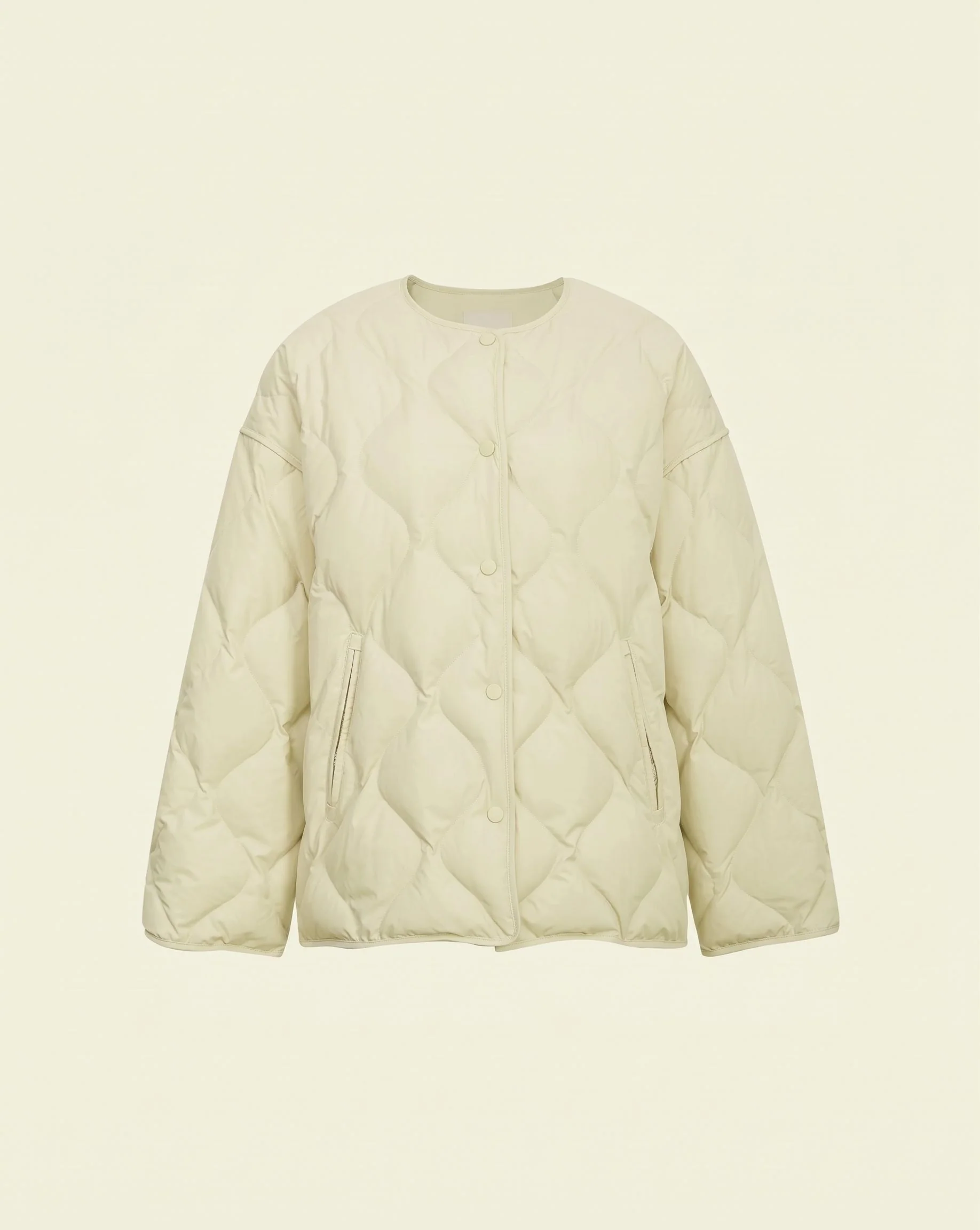 Wave-Quilt Puffer Jacket - Image 5