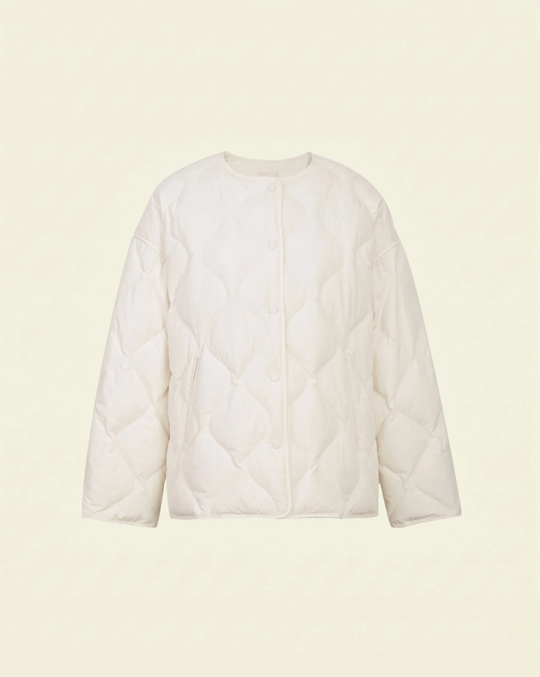 Wave-Quilt Puffer Jacket - Image 6