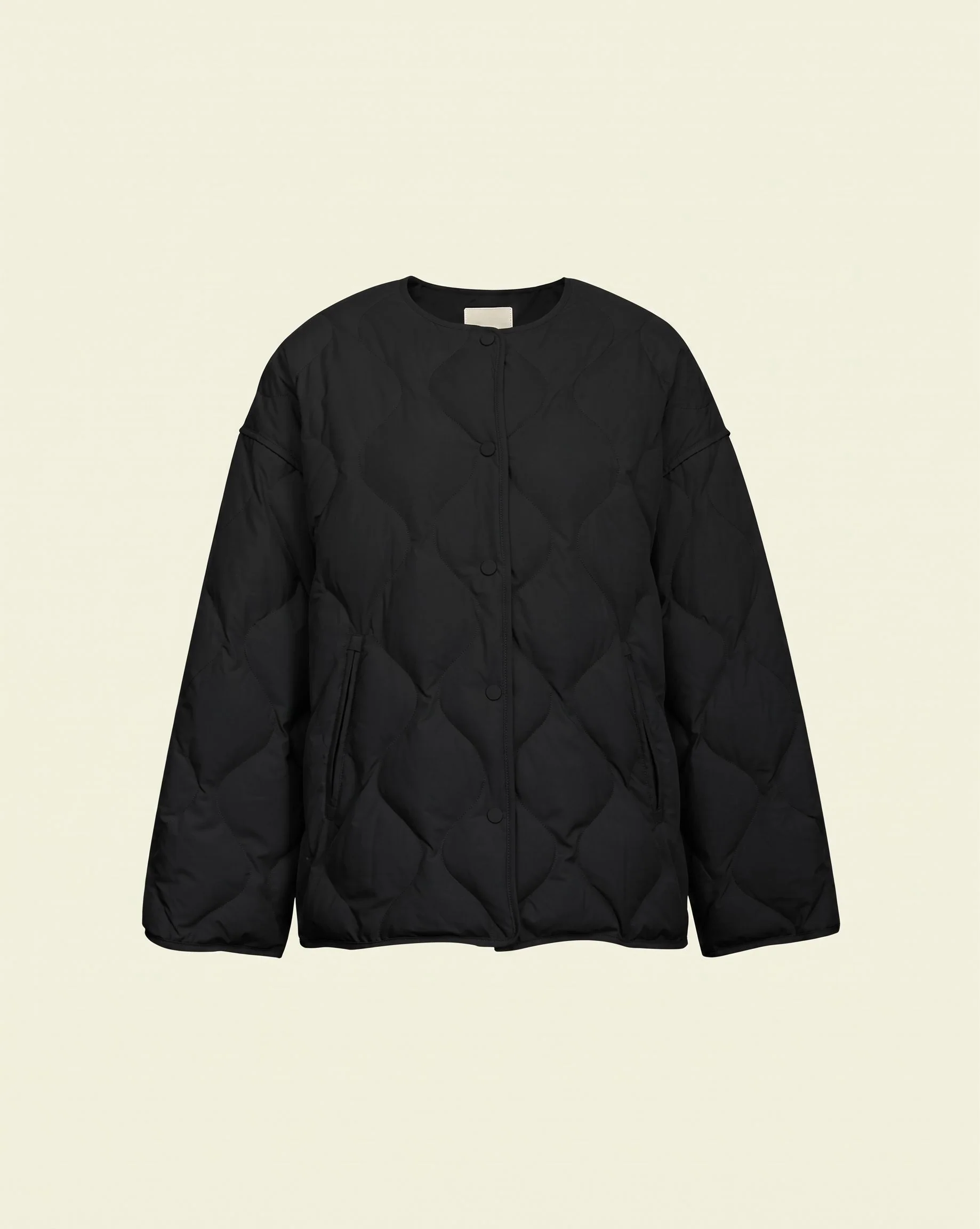 Wave-Quilt Puffer Jacket - Image 8