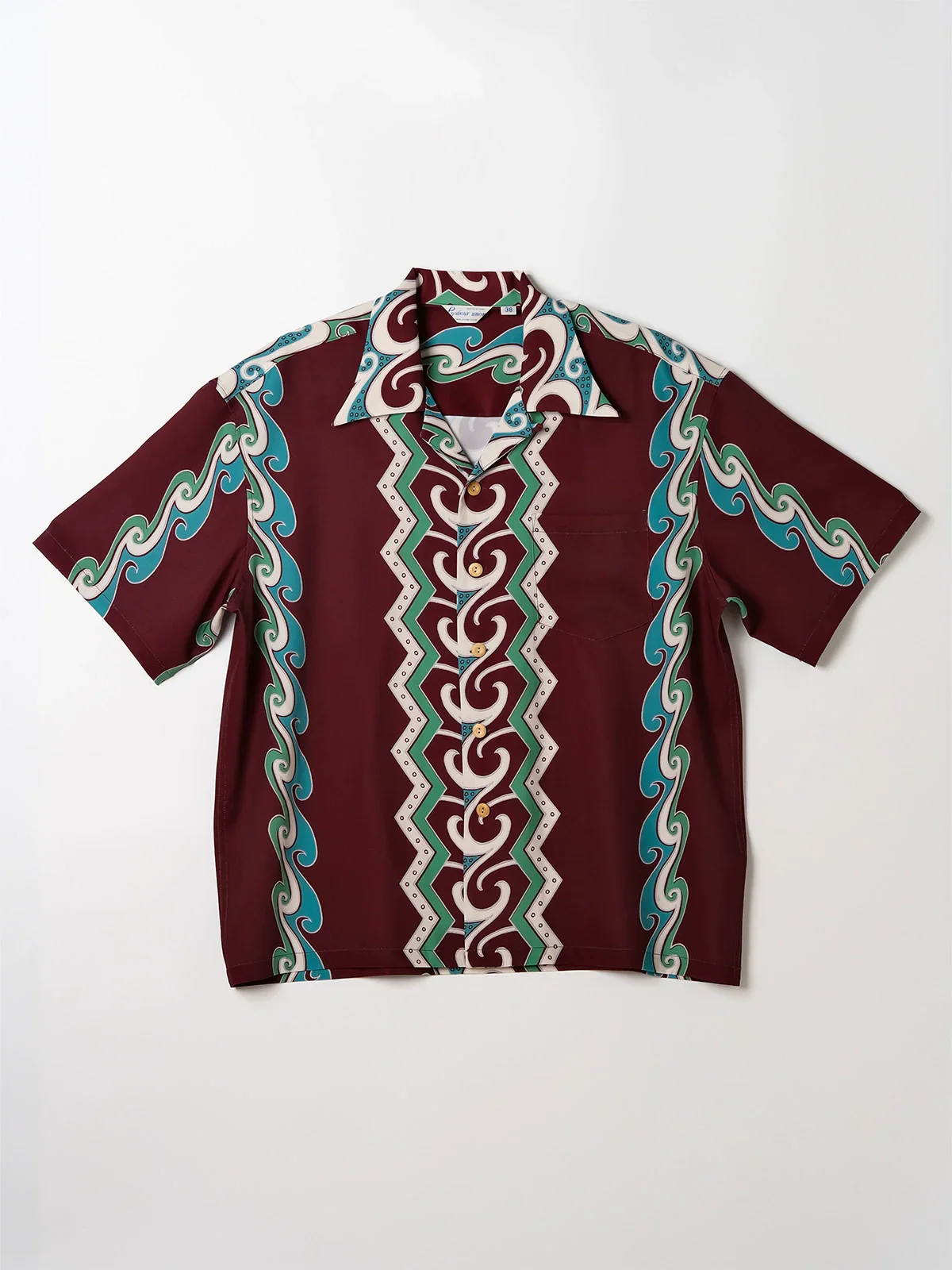 Wave Stripe Camp Shirt - Image 5