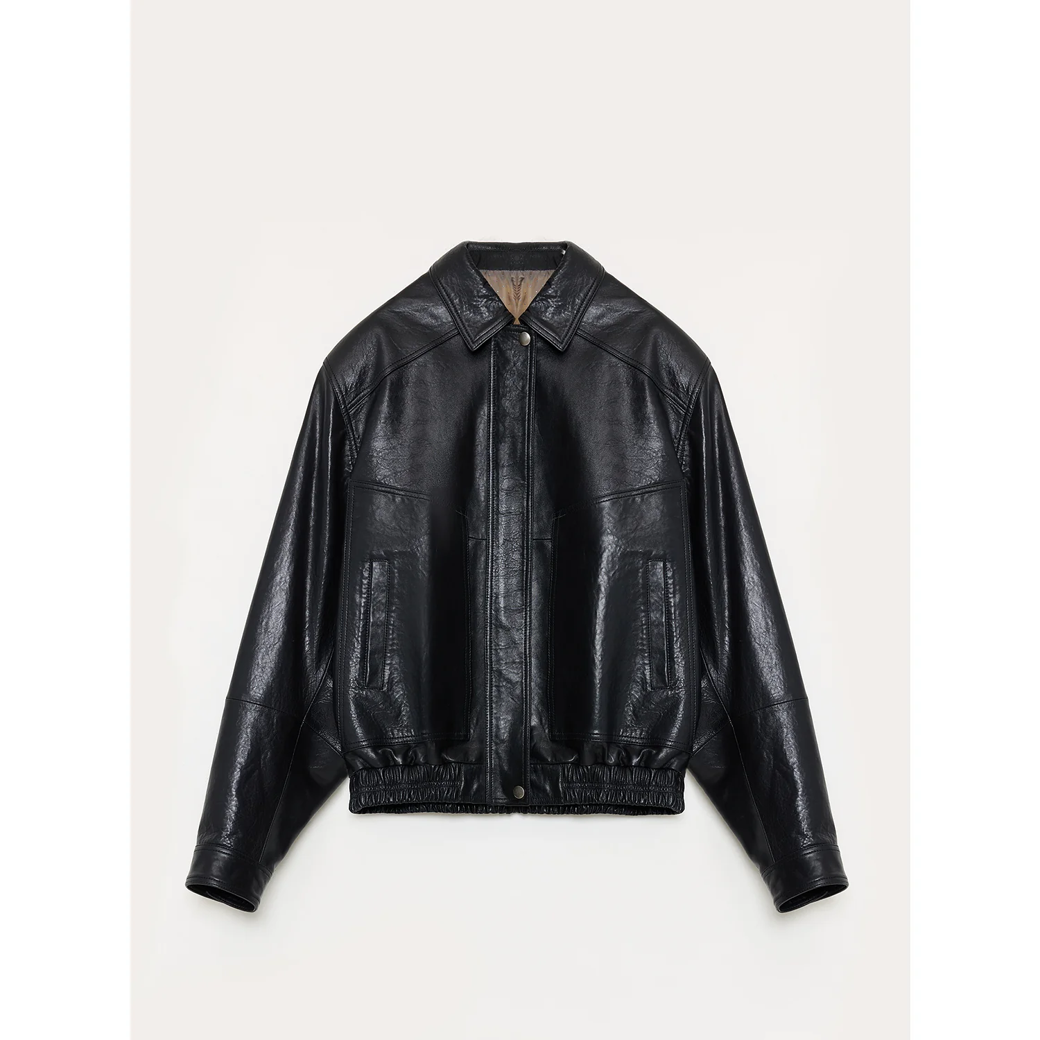 Waxed Sheepskin Jacket - Image 6