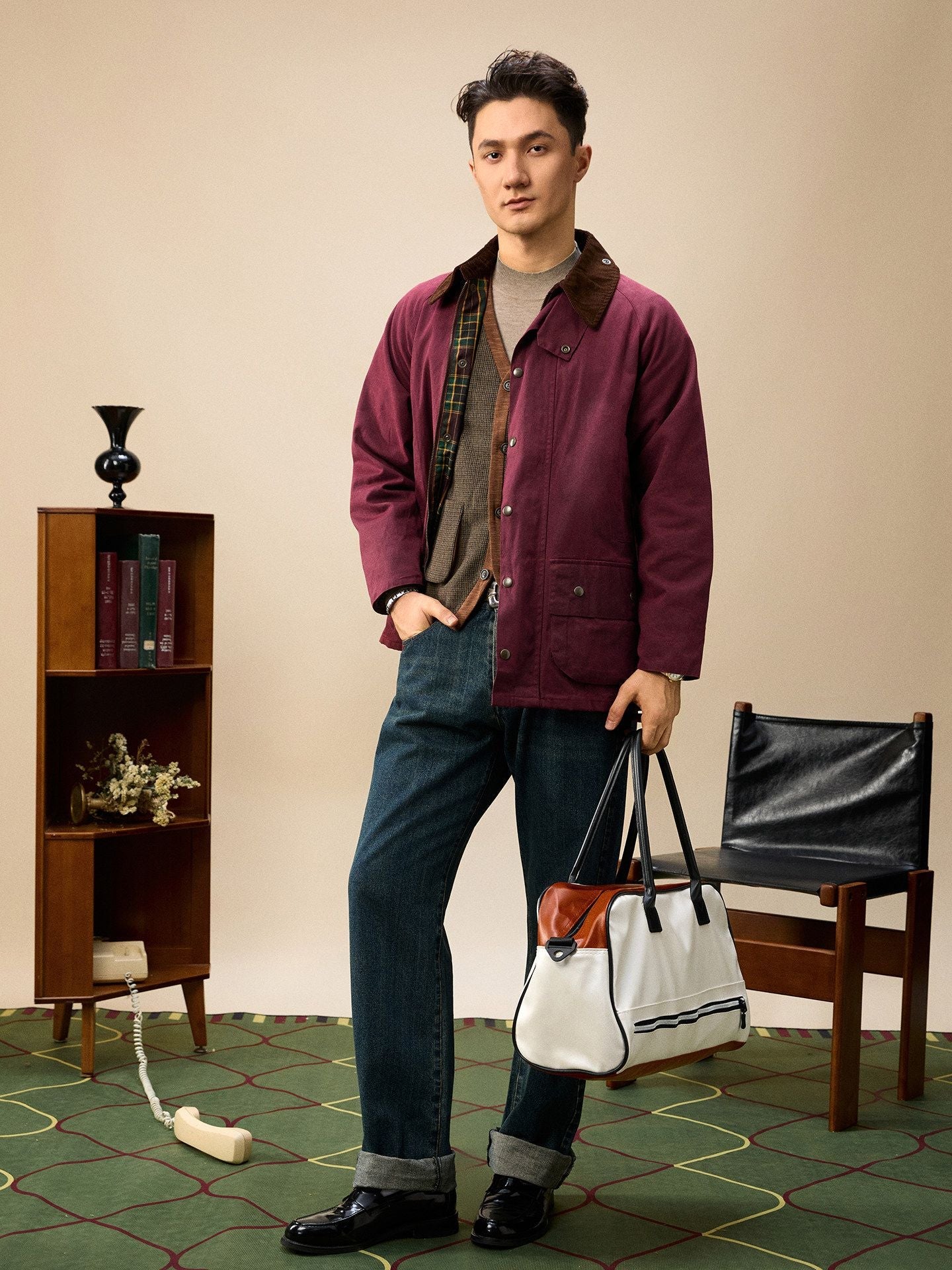 Waxed Utility Jacket - Image 3