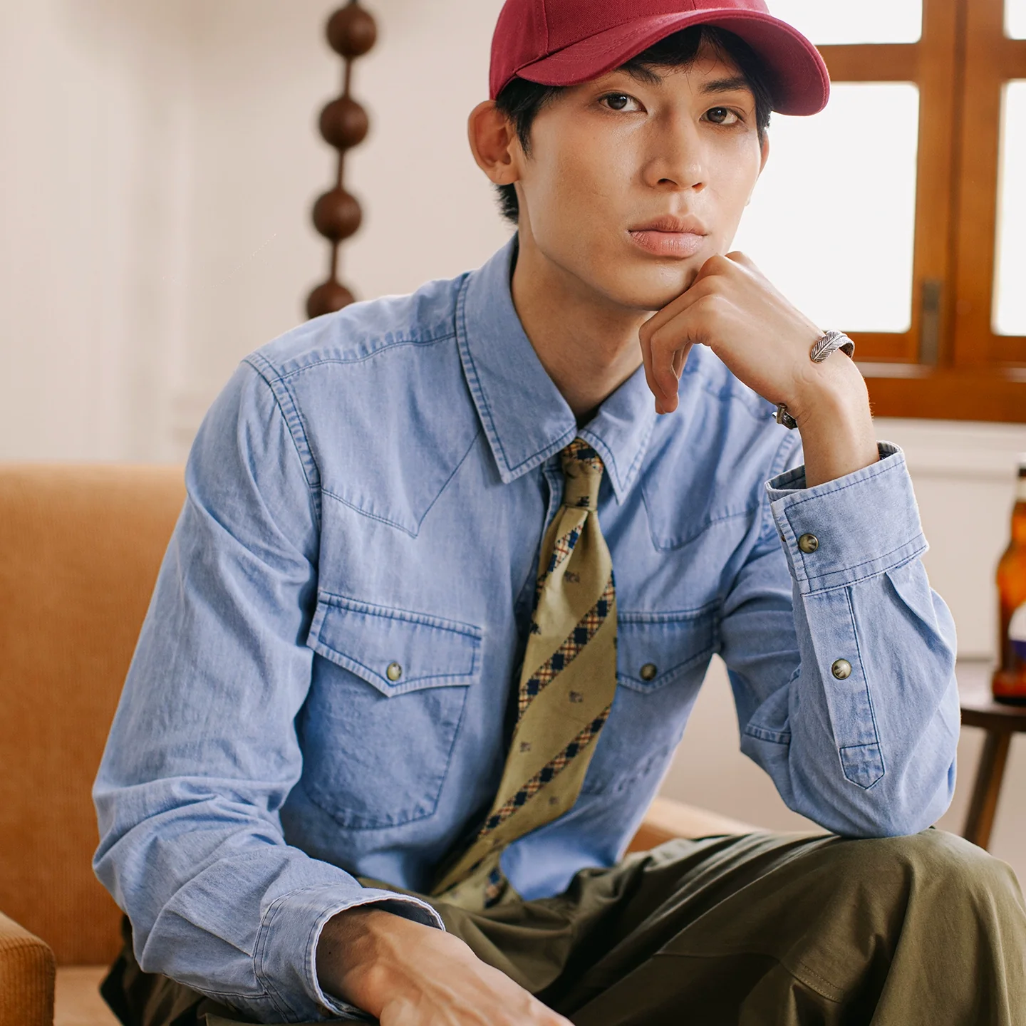 Western Chambray Shirt - Image 5