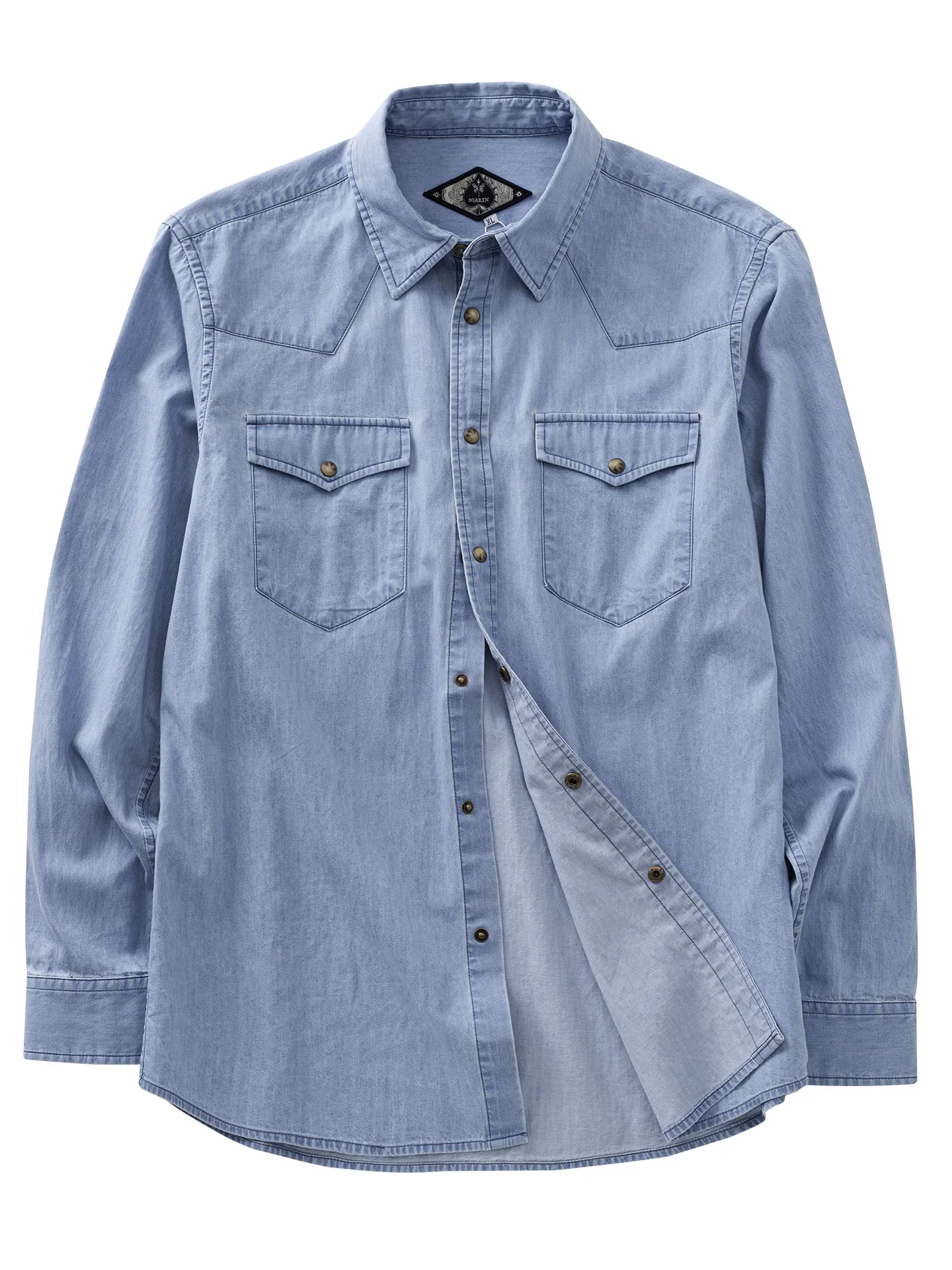 Western Chambray Shirt - Image 6
