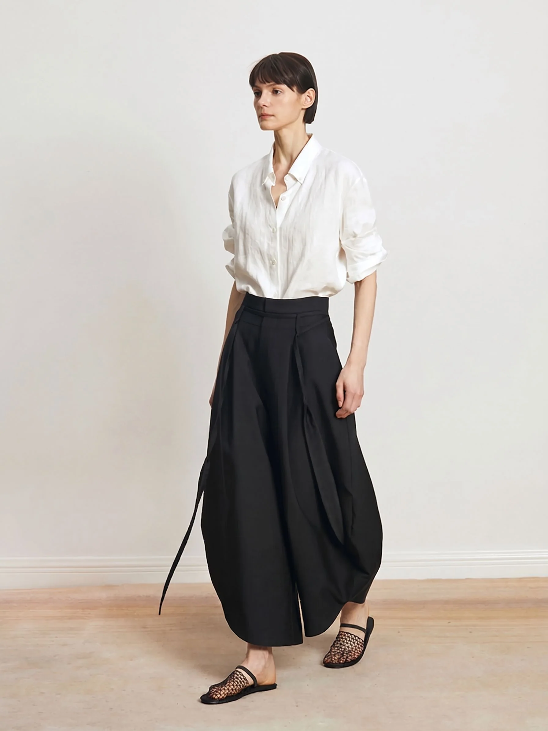 White Linen Shirt