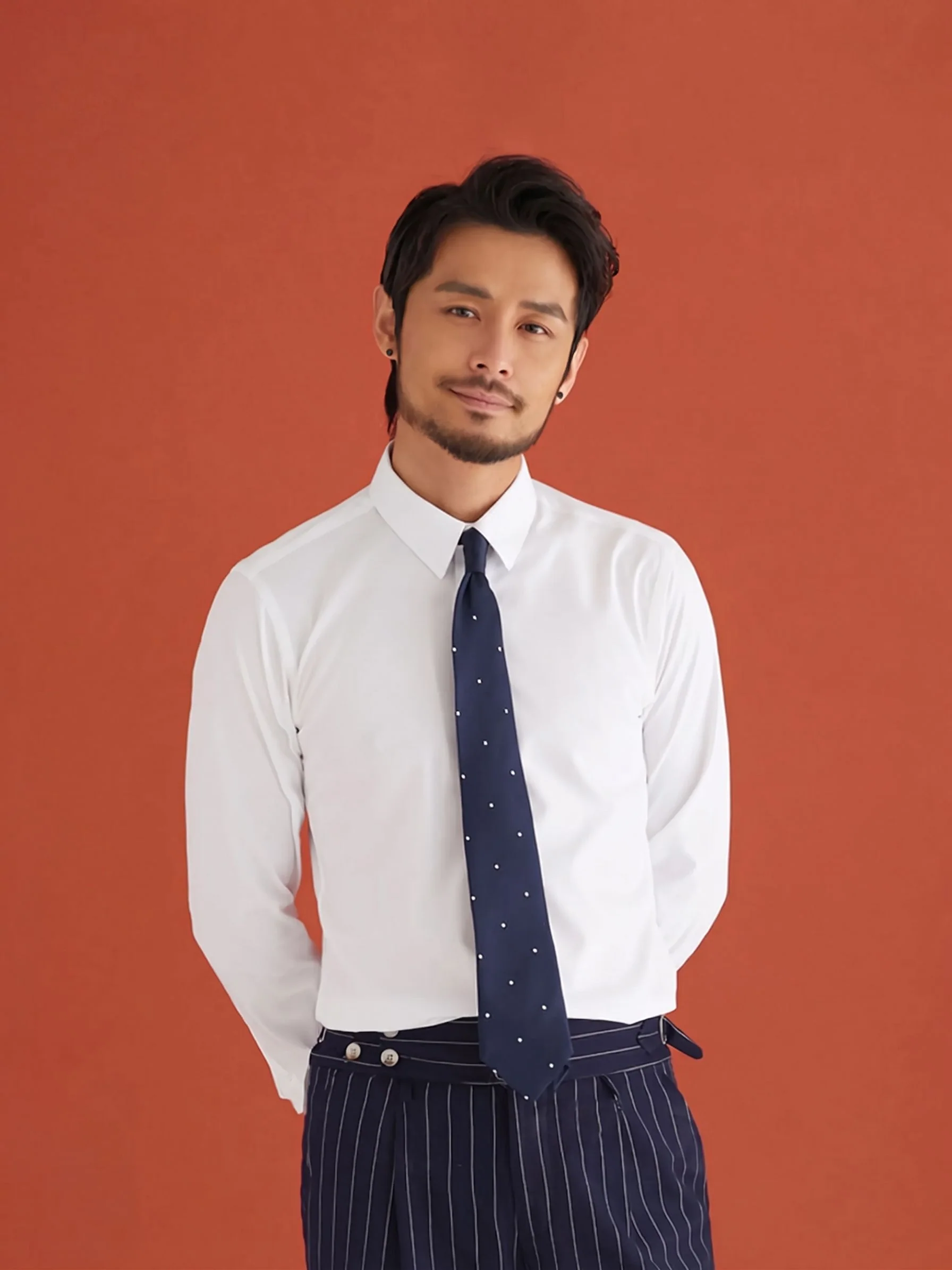 White Point Collar Shirt