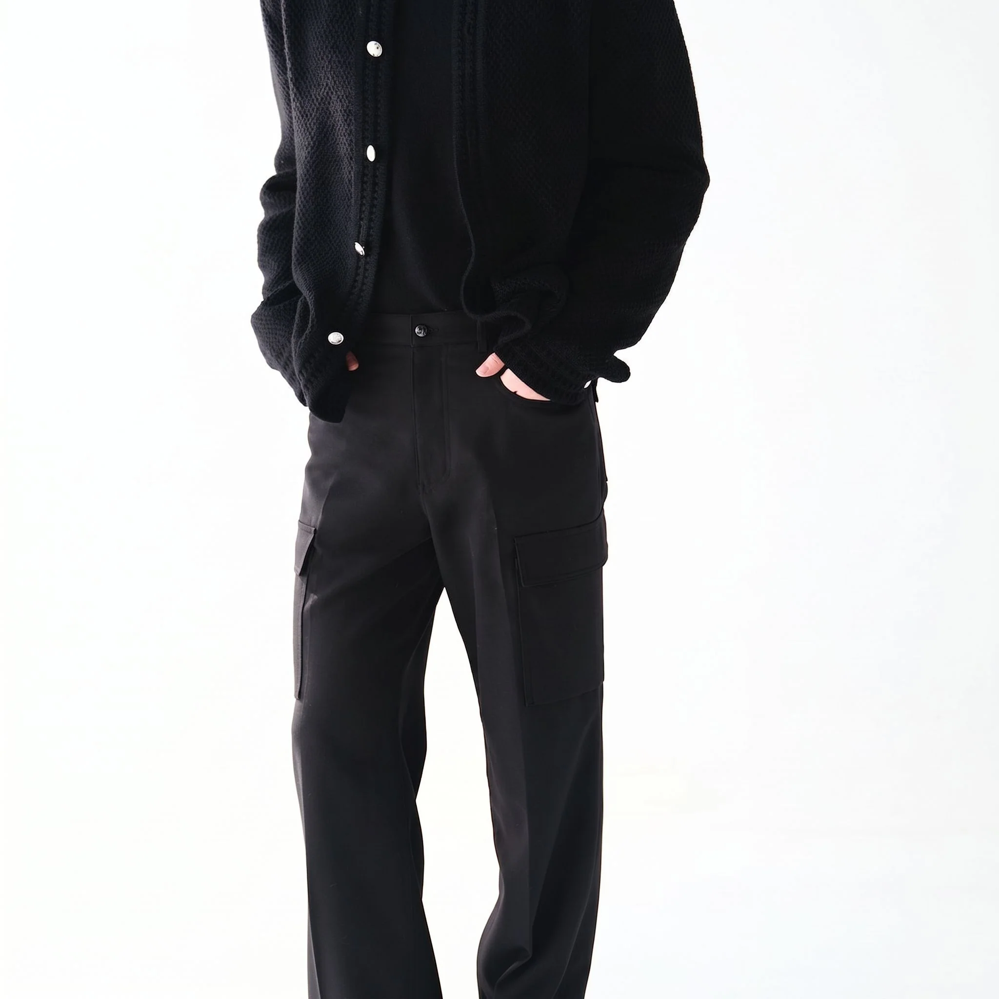 Wide Cargo Trousers - Image 6