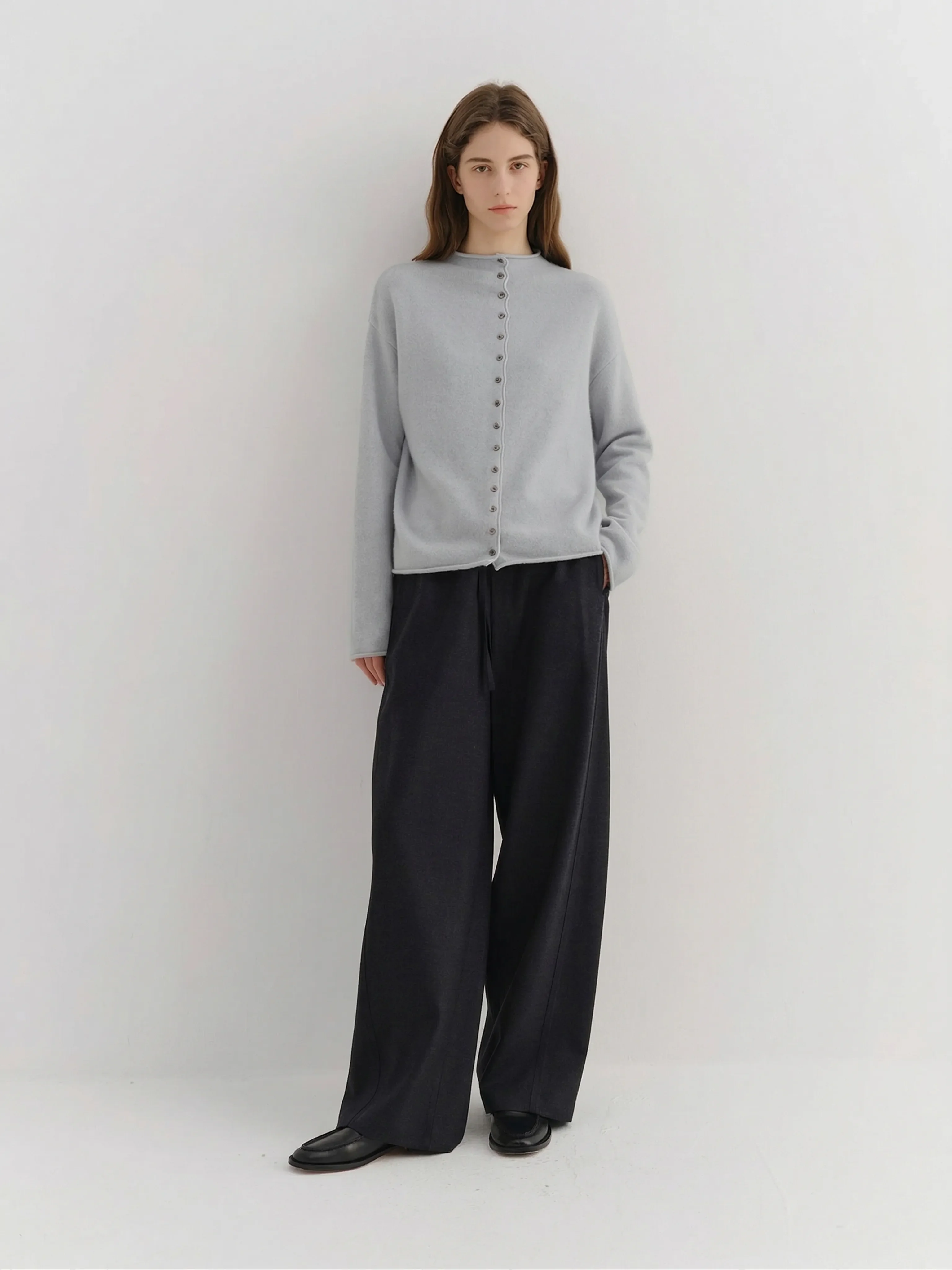Wide Drawstring Trousers - Image 3