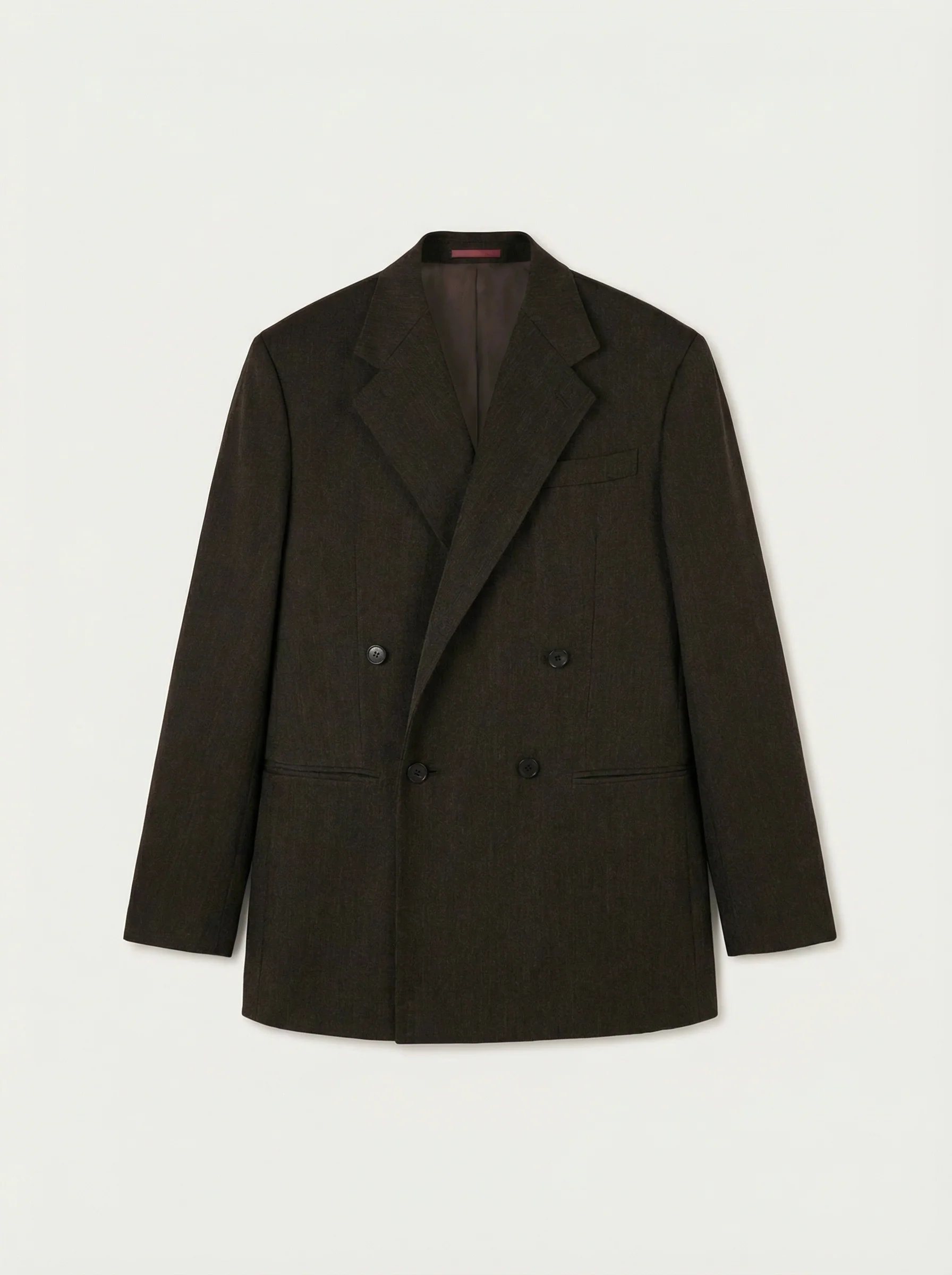 Wide-Lapel Double Blazer - Image 6