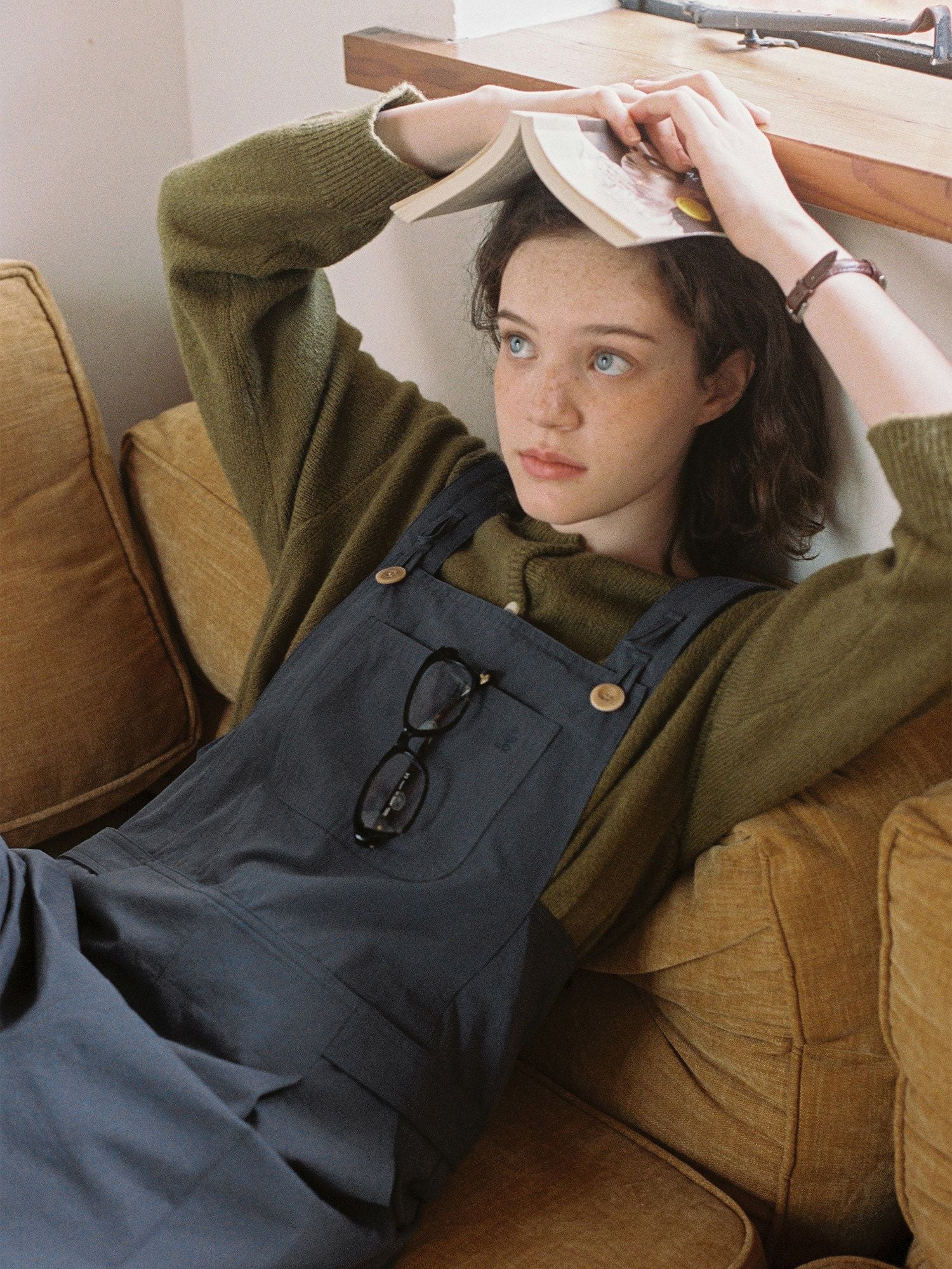 Wide-Leg Bib Overalls - Image 2