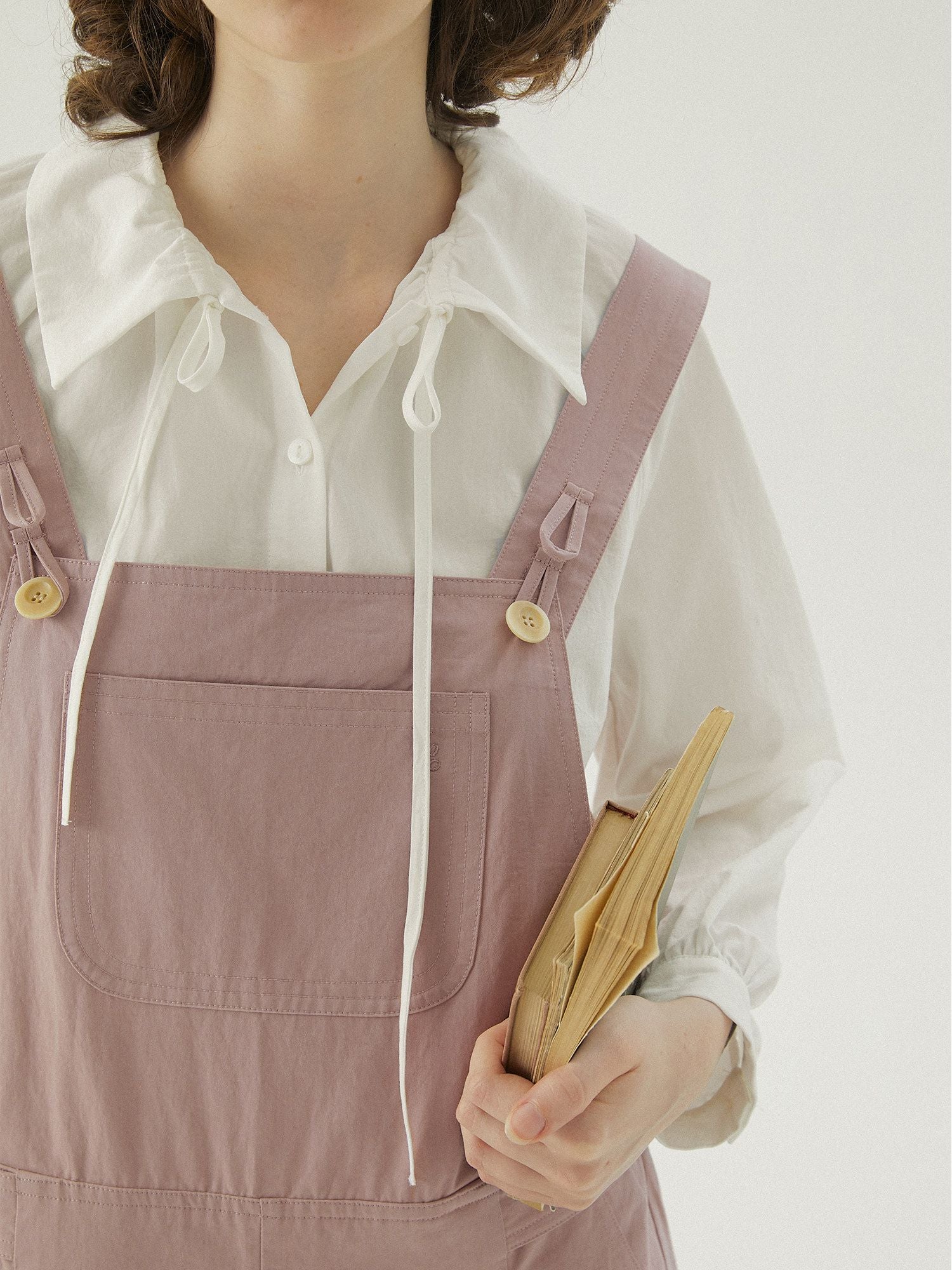 Wide-Leg Bib Overalls - Image 3