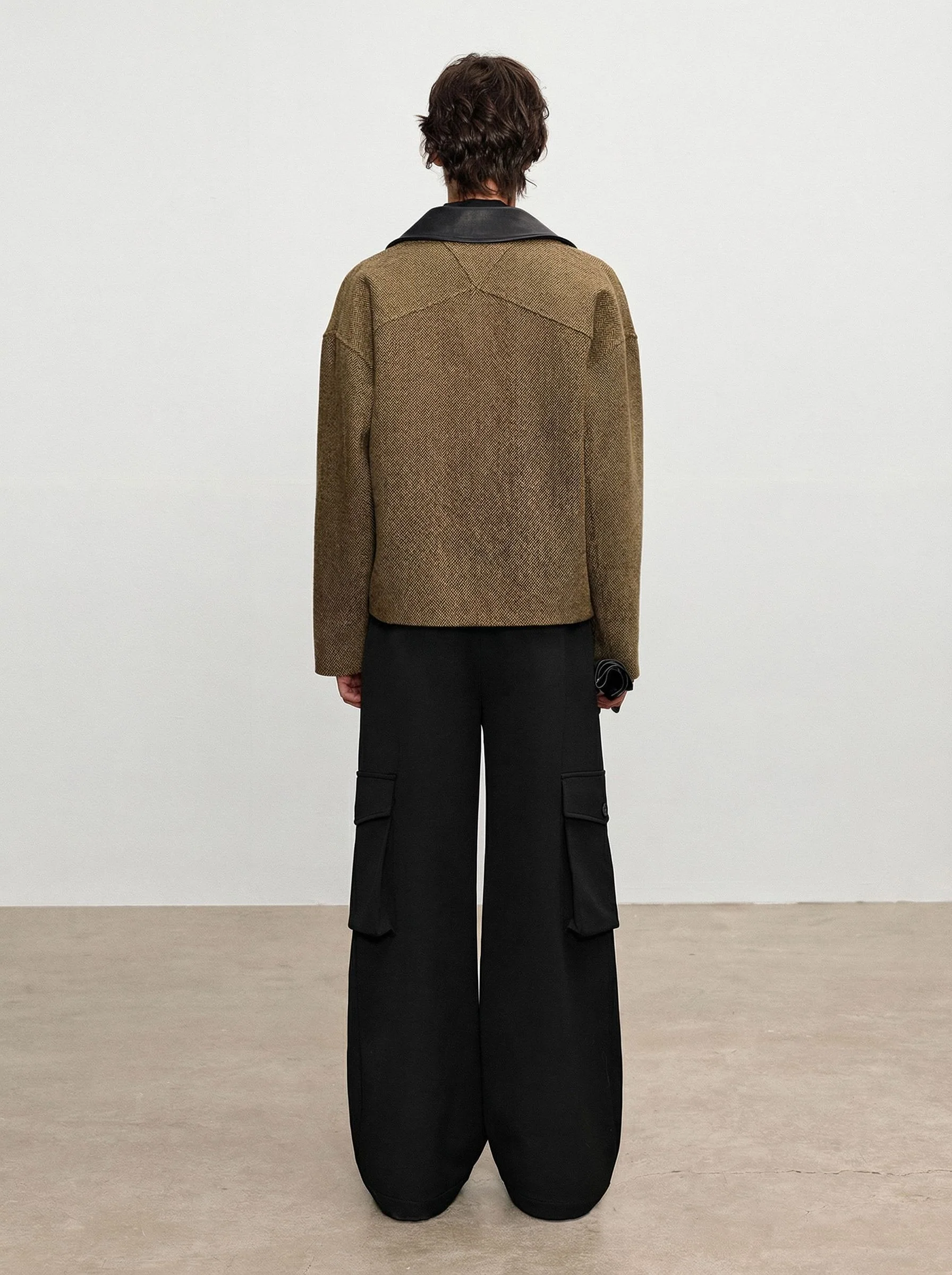 Wide-Leg Cargo Trousers - Image 5
