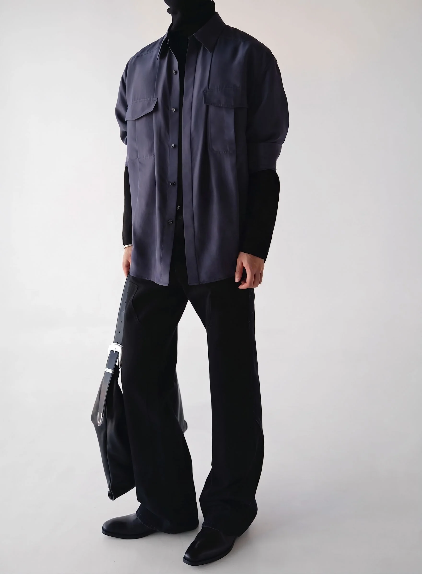 Wide-Leg Carpenter Jeans