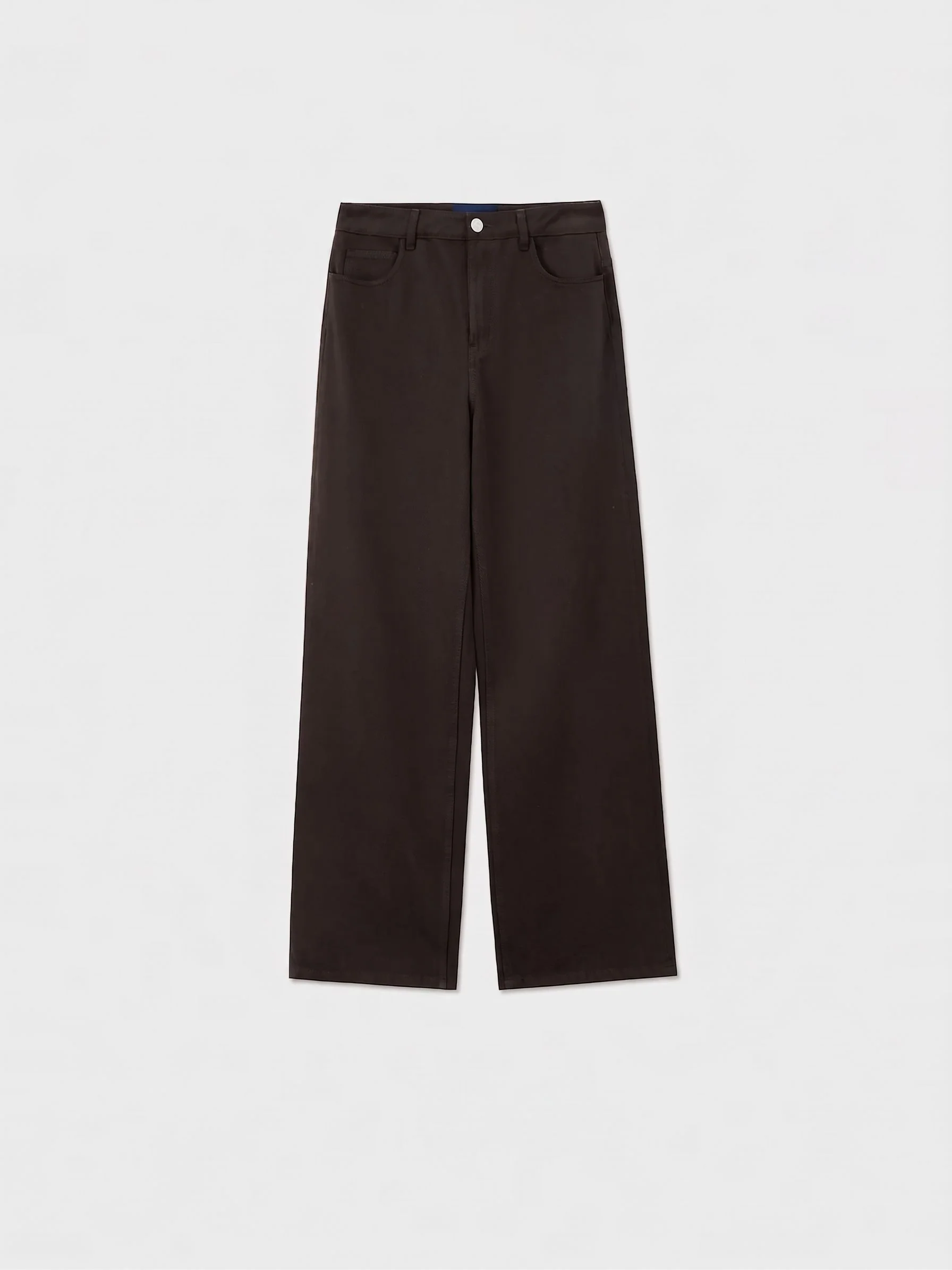 Wide-Leg Cotton Trousers - Image 8
