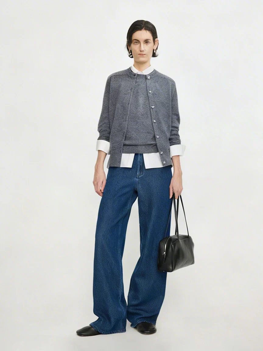 Wide-Leg Denim Jeans - Image 3