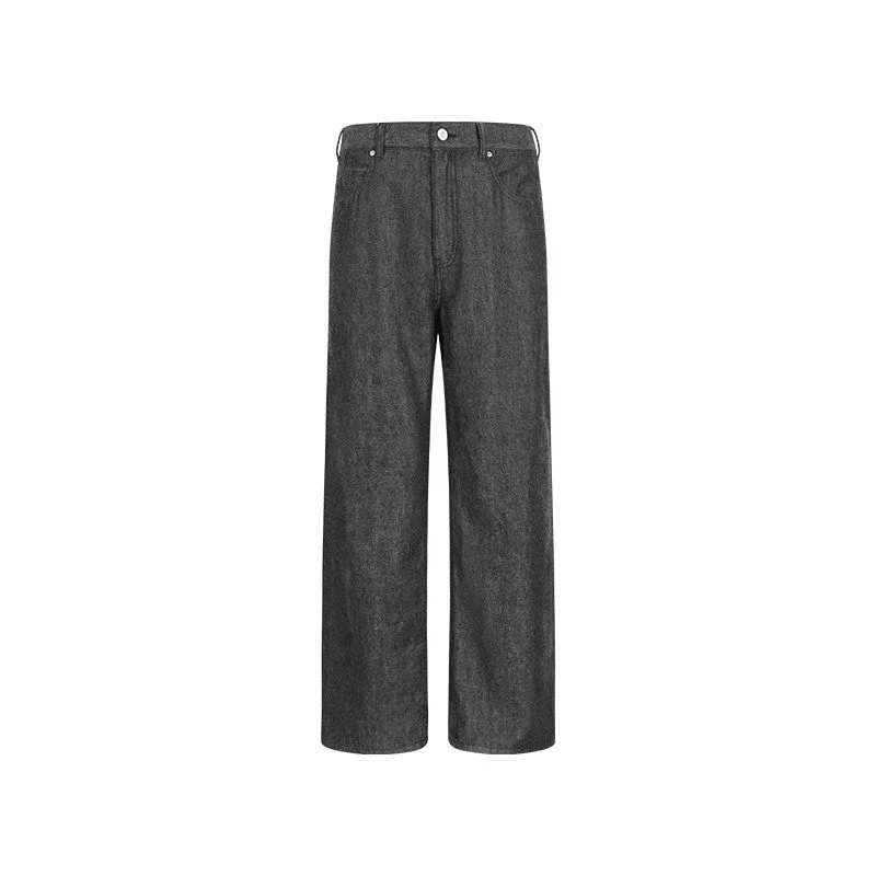 Wide-Leg Denim Trousers - Image 5