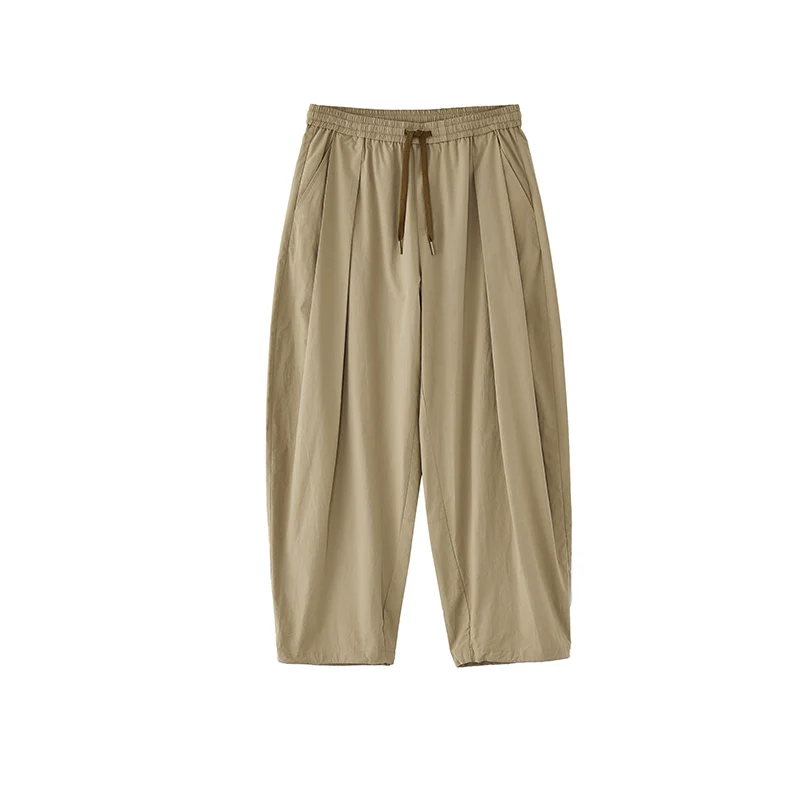 Wide-Leg Drawstring Pants - Image 3