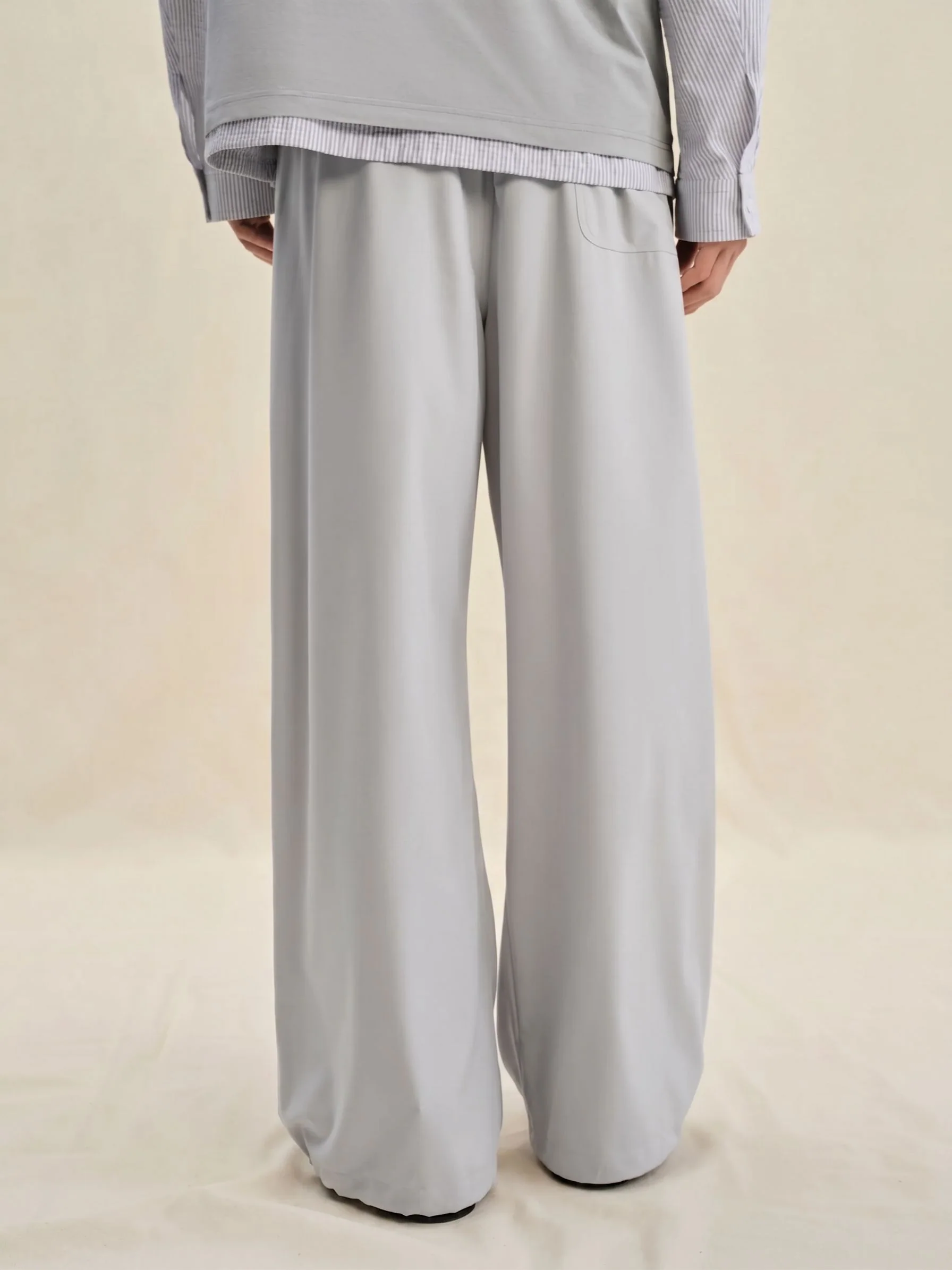 Wide-Leg Drawstring Pants - Image 3