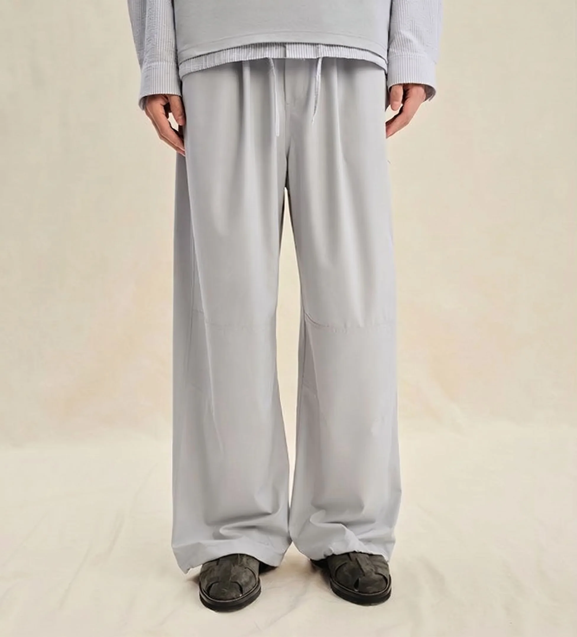 Wide-Leg Drawstring Pants - Image 5