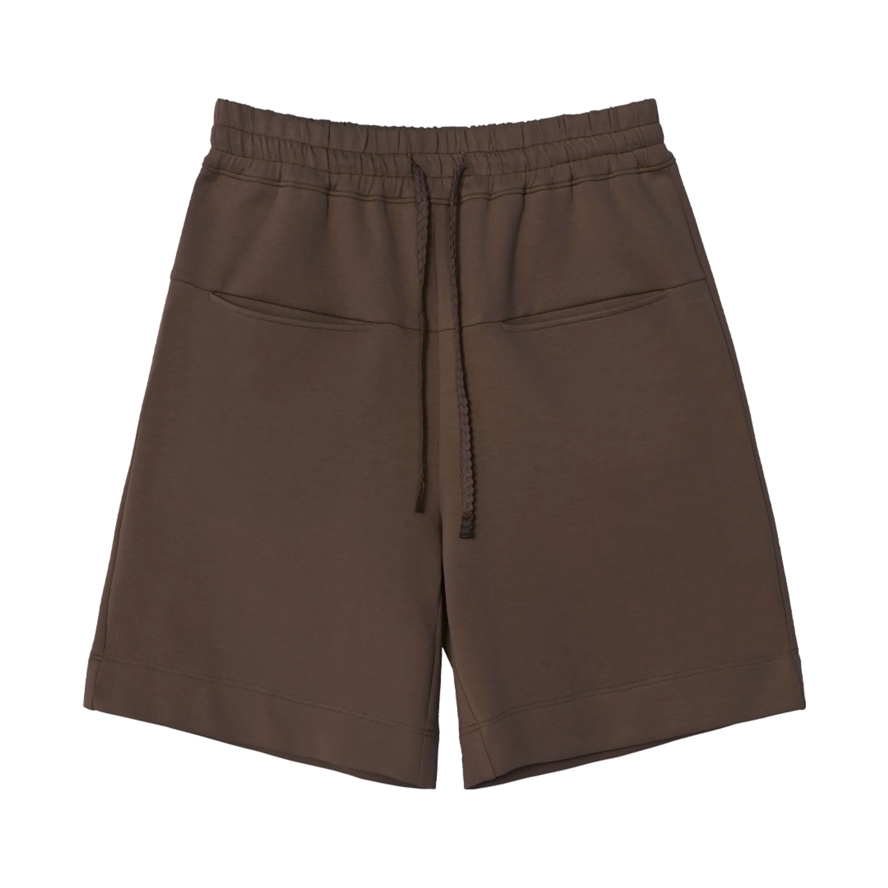 Wide-Leg Drawstring Sweat Shorts - Image 6