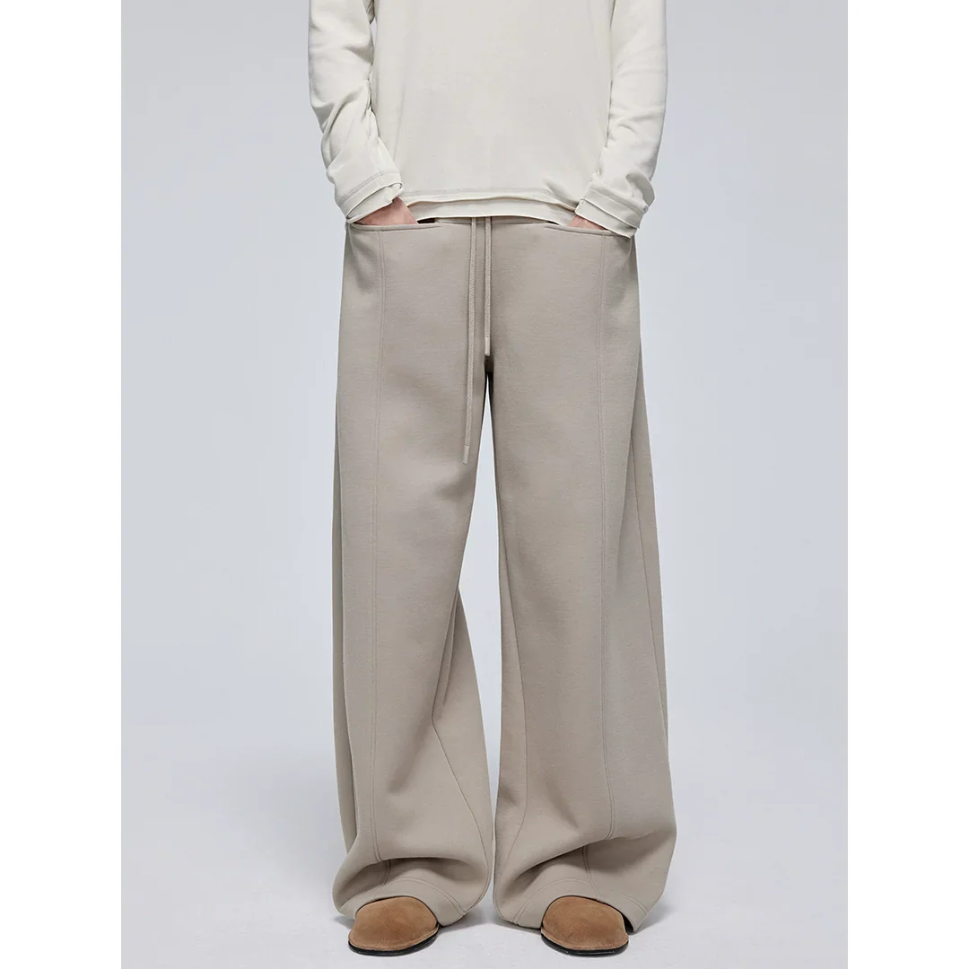 Wide-Leg Drawstring Sweatpants - Image 3
