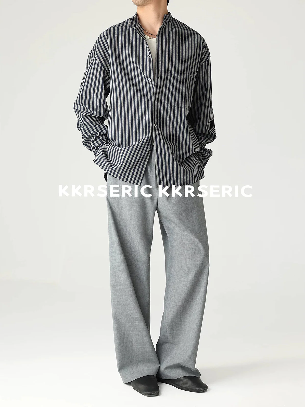 Wide-Leg Drawstring Trousers - Image 4