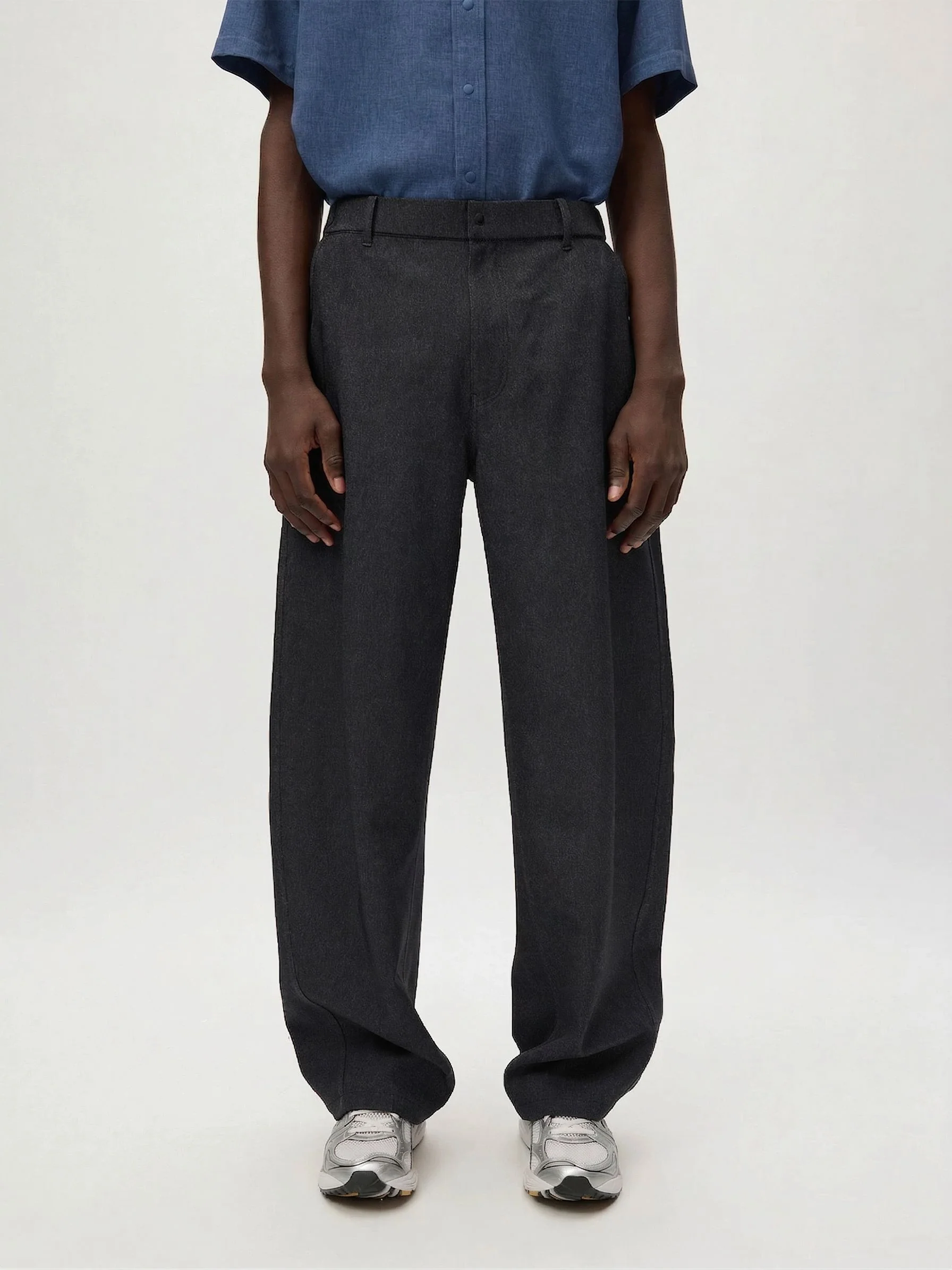 Wide-Leg Drawstring Trousers - Image 6