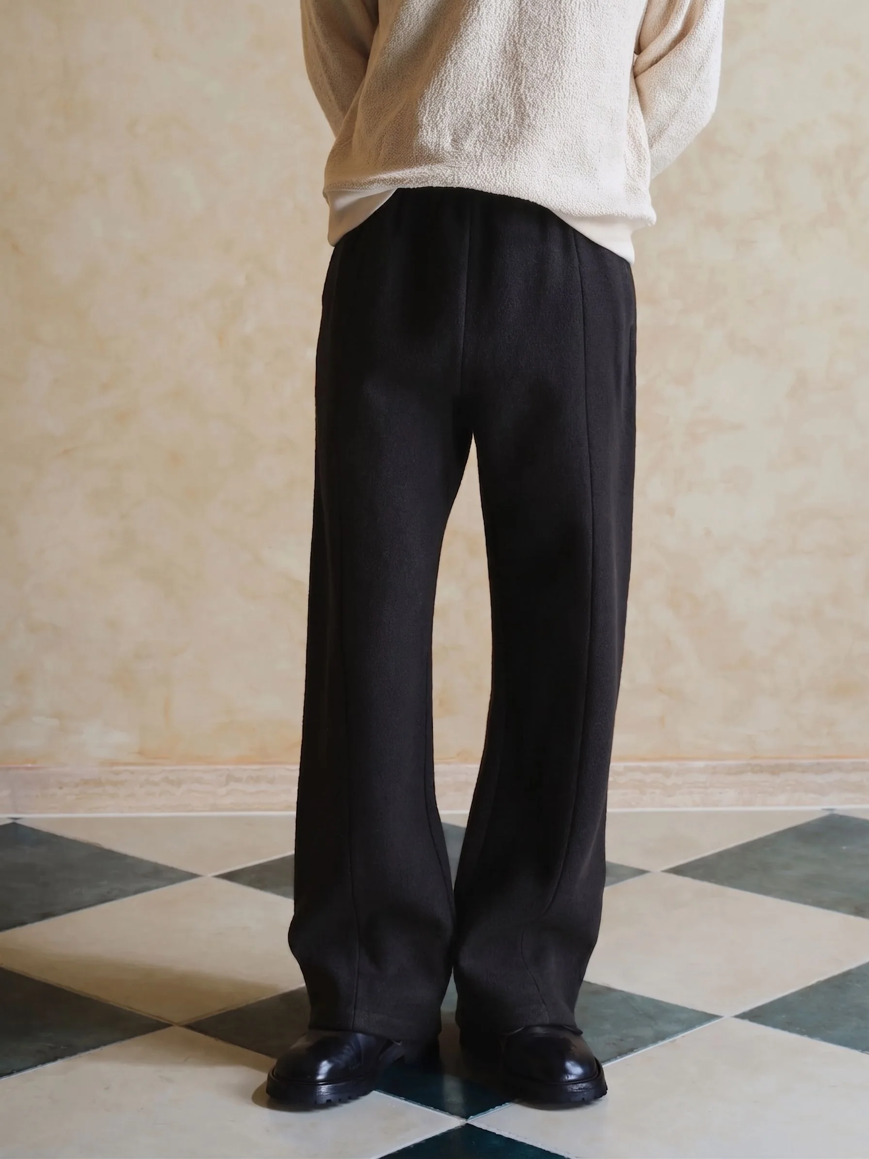 Wide-Leg Drawstring Trousers - Image 6