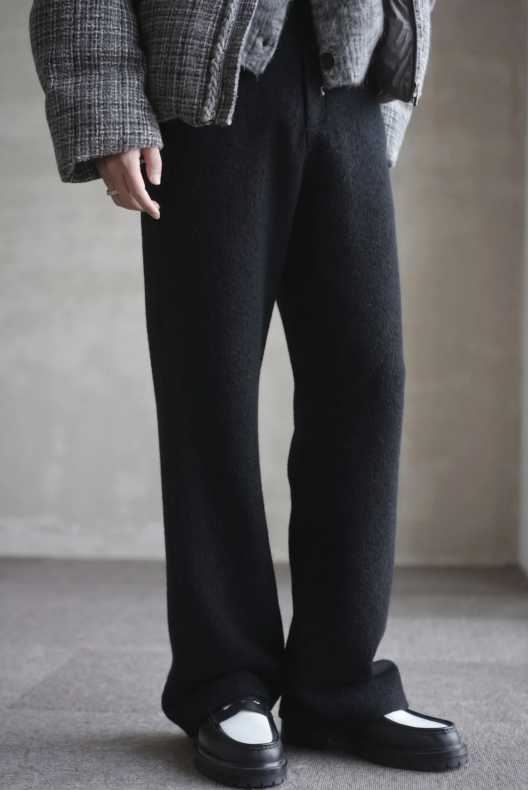 Wide-Leg Drawstring Trousers - Image 2
