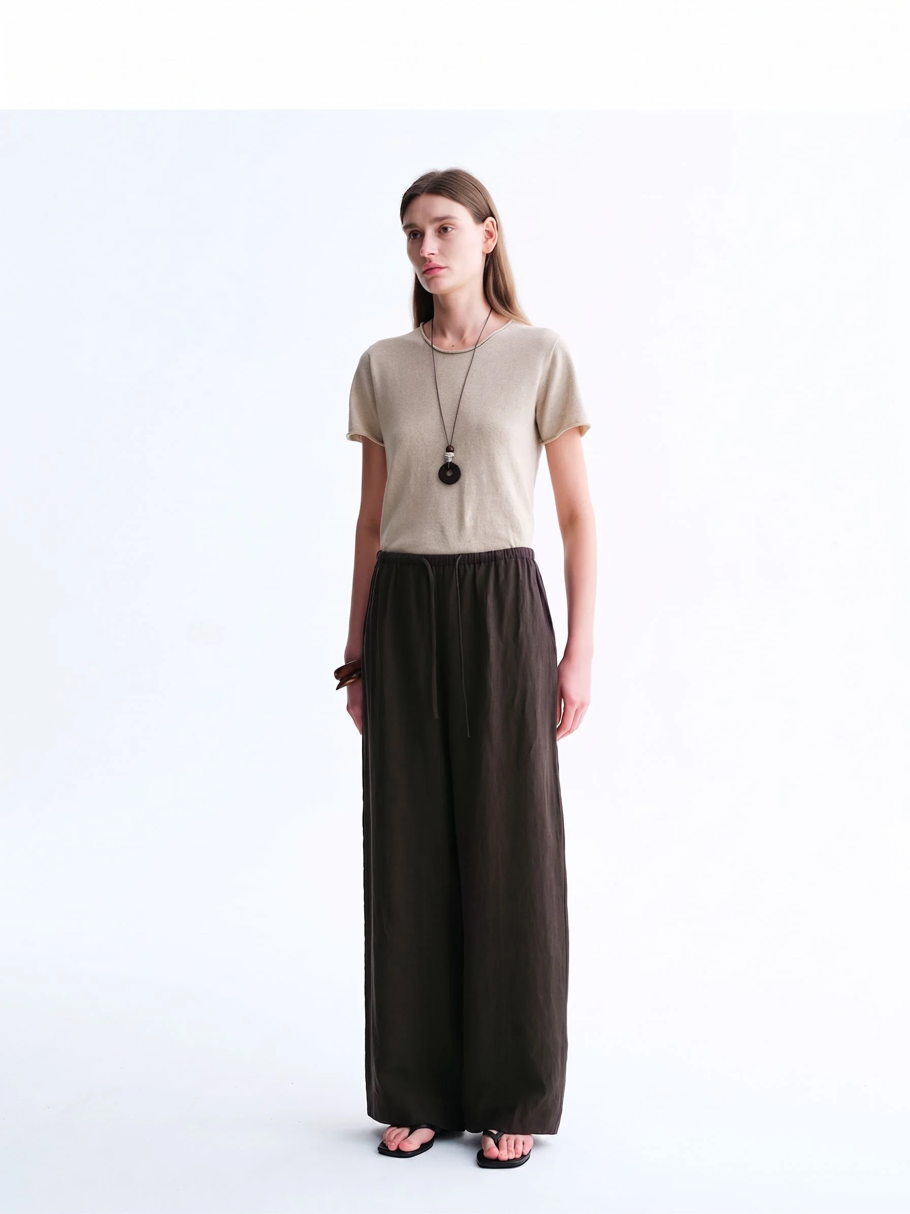 Wide-Leg Hemp Pants - Image 5