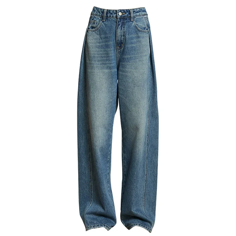 Wide-Leg High-Waist Denim Jeans - Image 5