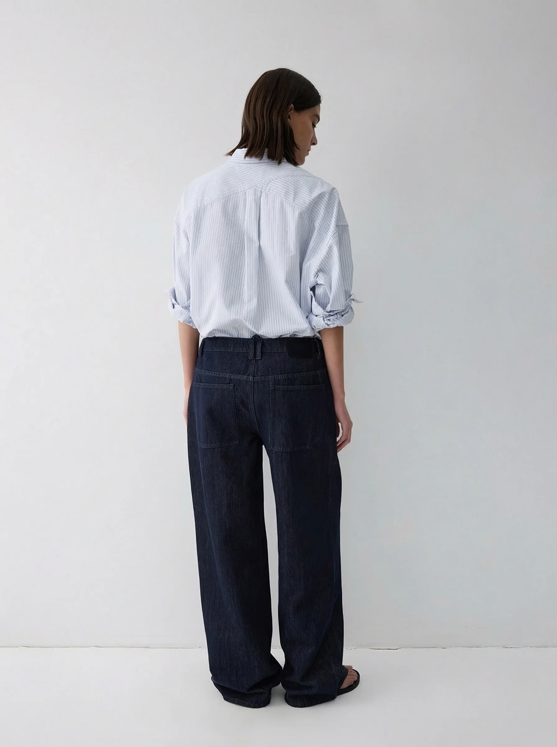 Wide-Leg Indigo Jeans - Image 5