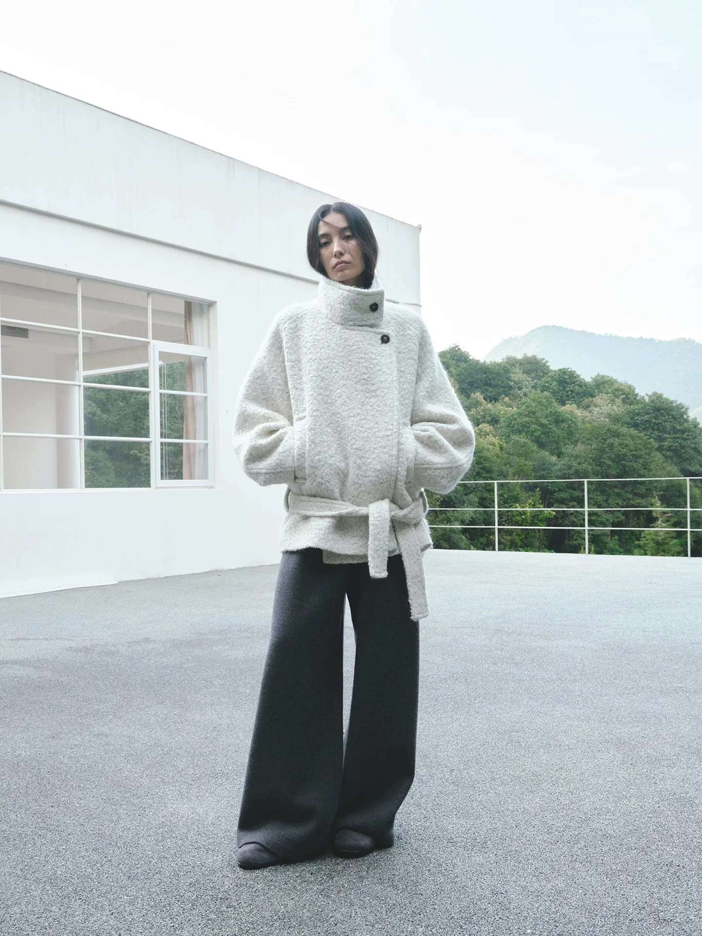 Wide-Leg Knit Pants - Image 3