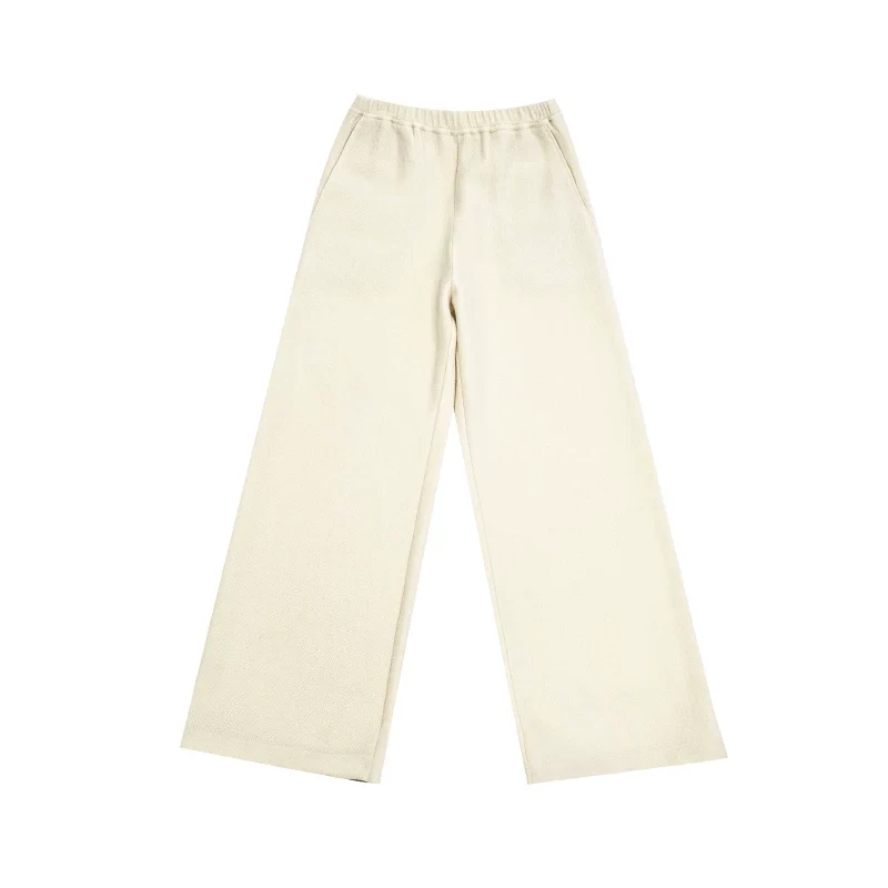 Wide-Leg Knit Pants - Image 7