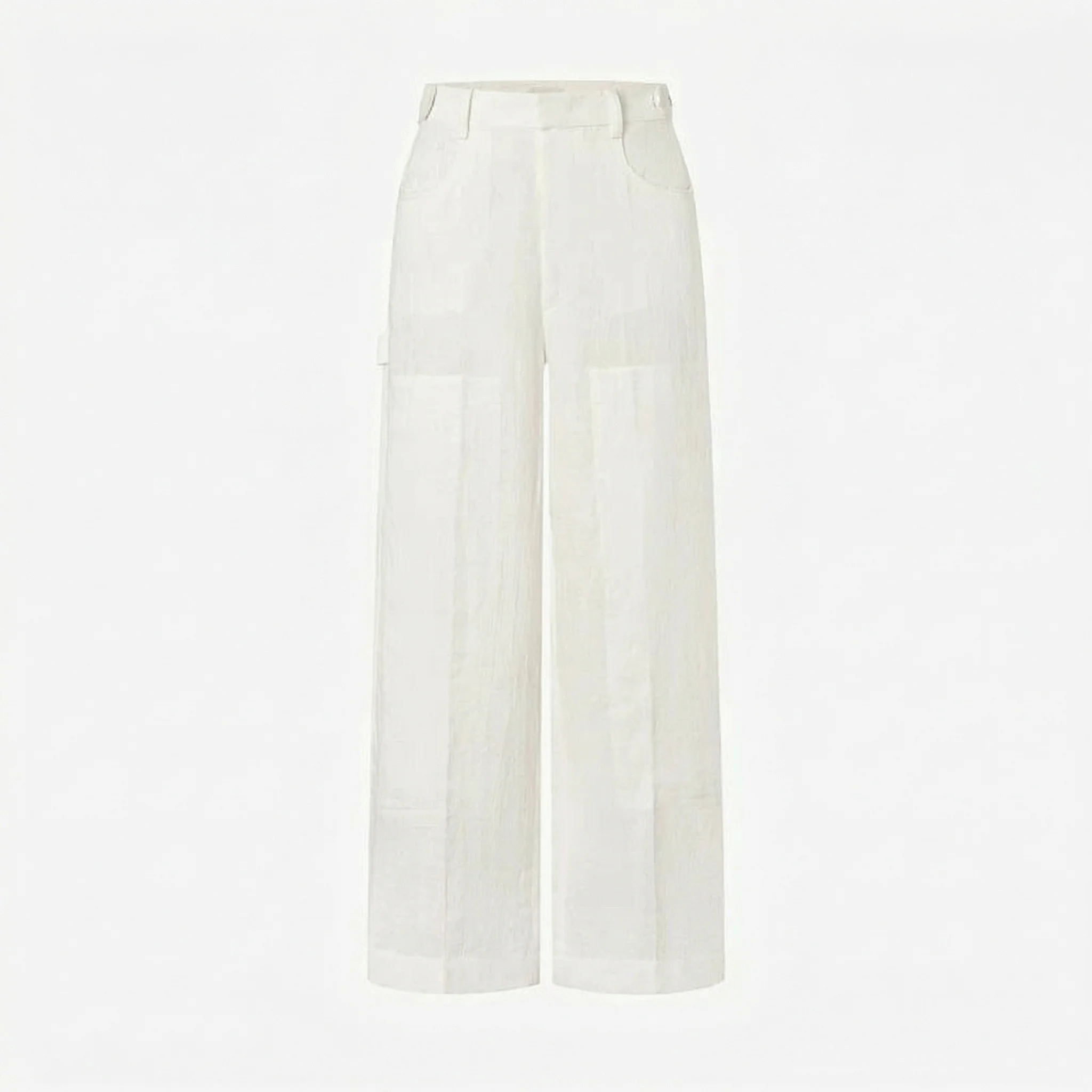 Wide-Leg Tailored Trousers - Image 5
