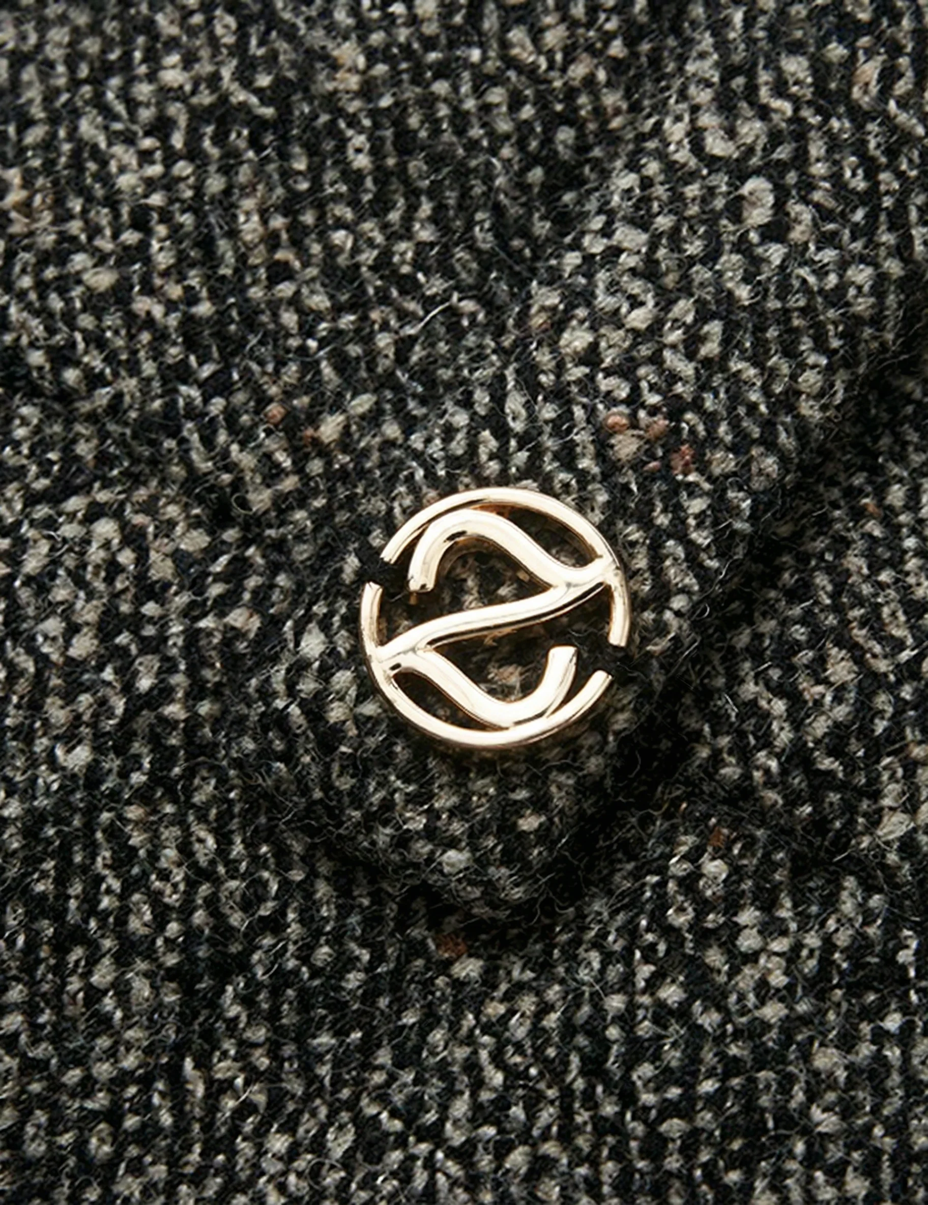 Wide-Leg Tweed Trousers - Image 3