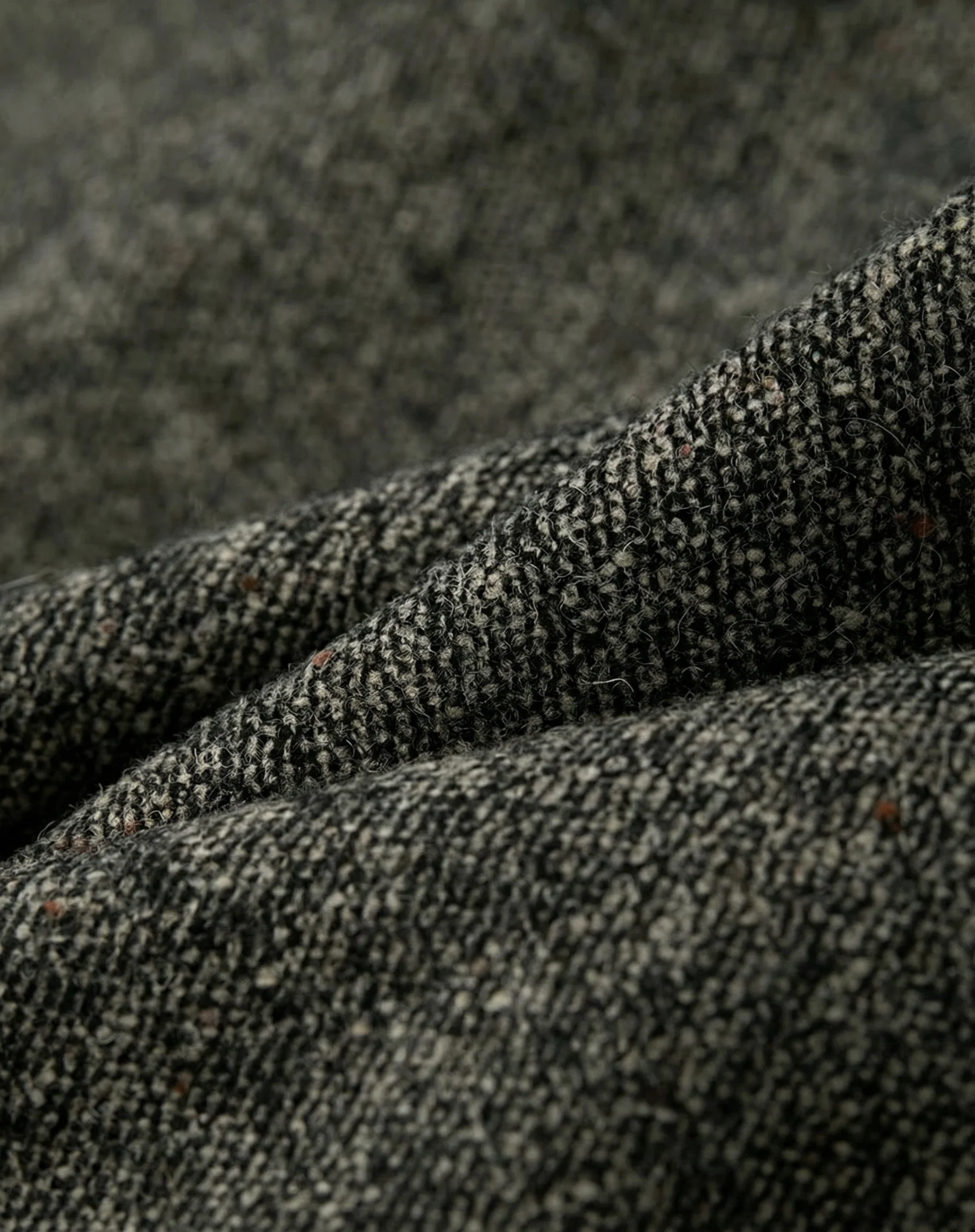 Wide-Leg Tweed Trousers - Image 4