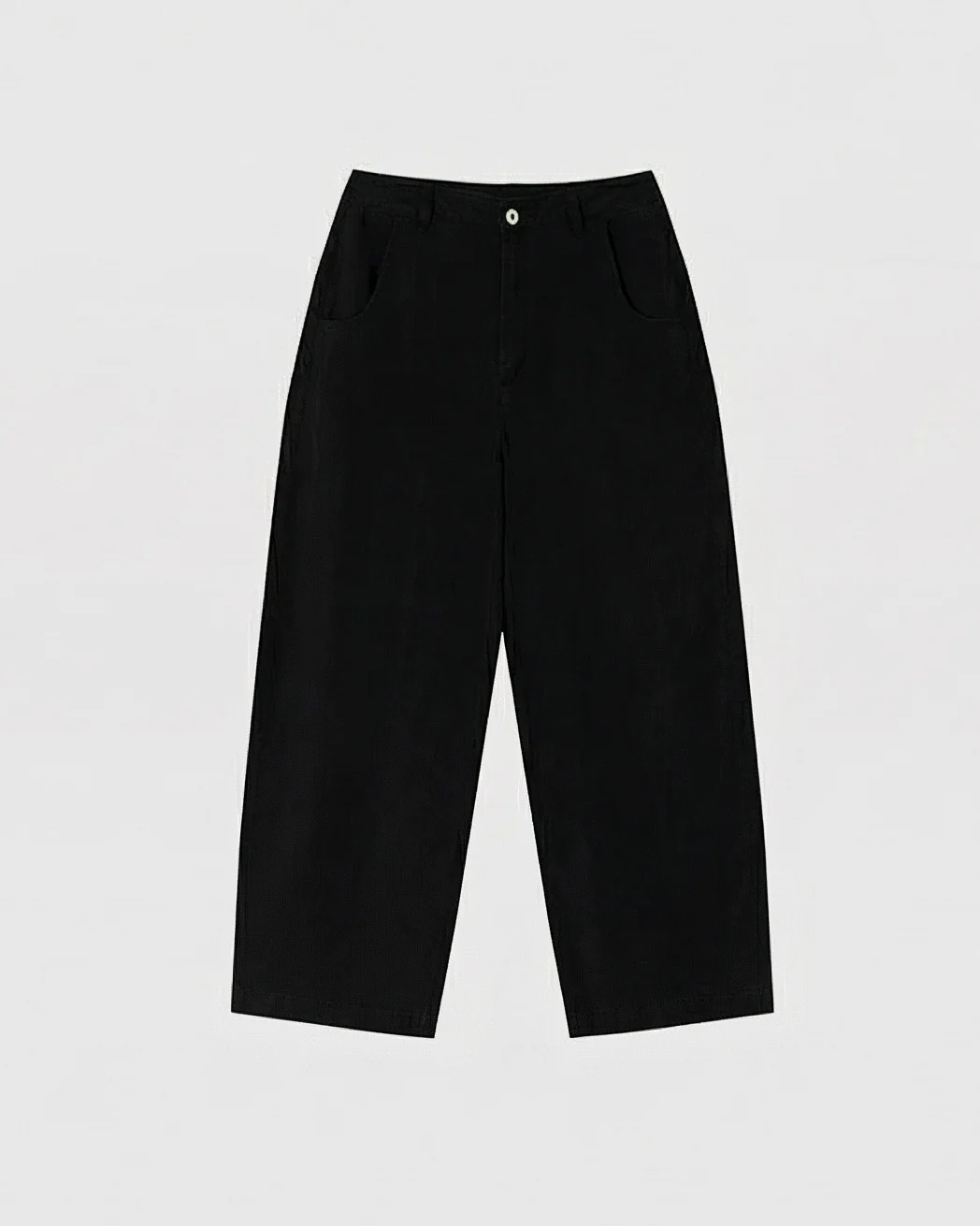 Wide-Leg Twill Trousers - Image 5