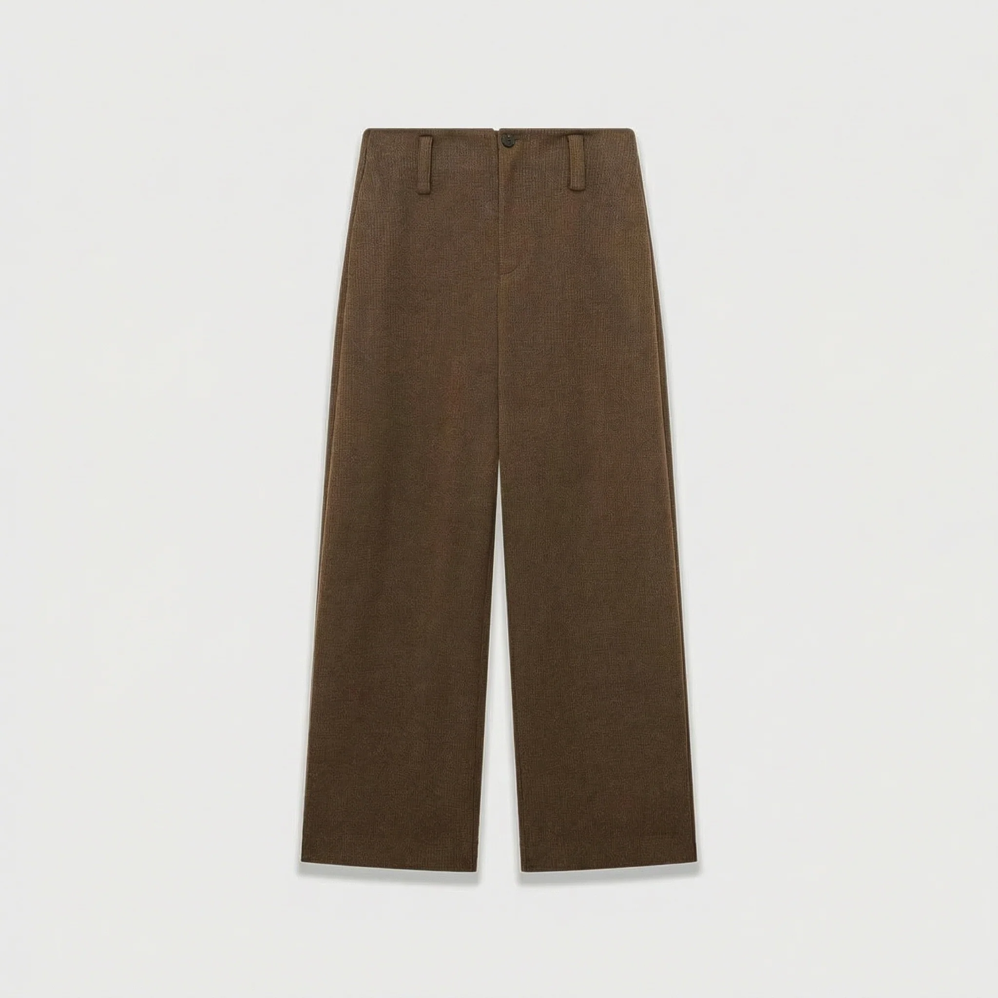 Wide-Leg Twill Trousers - Image 6