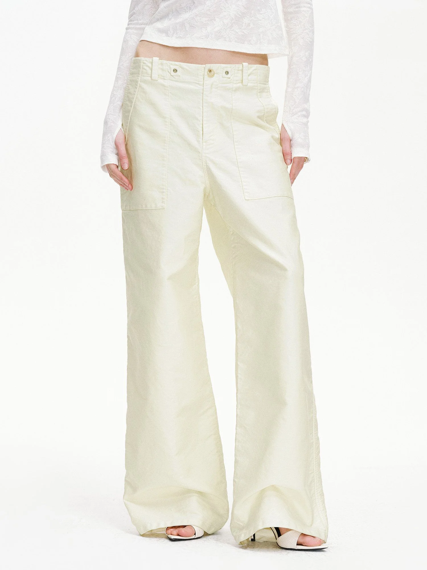 Wide-Leg Utility Pants - Image 5